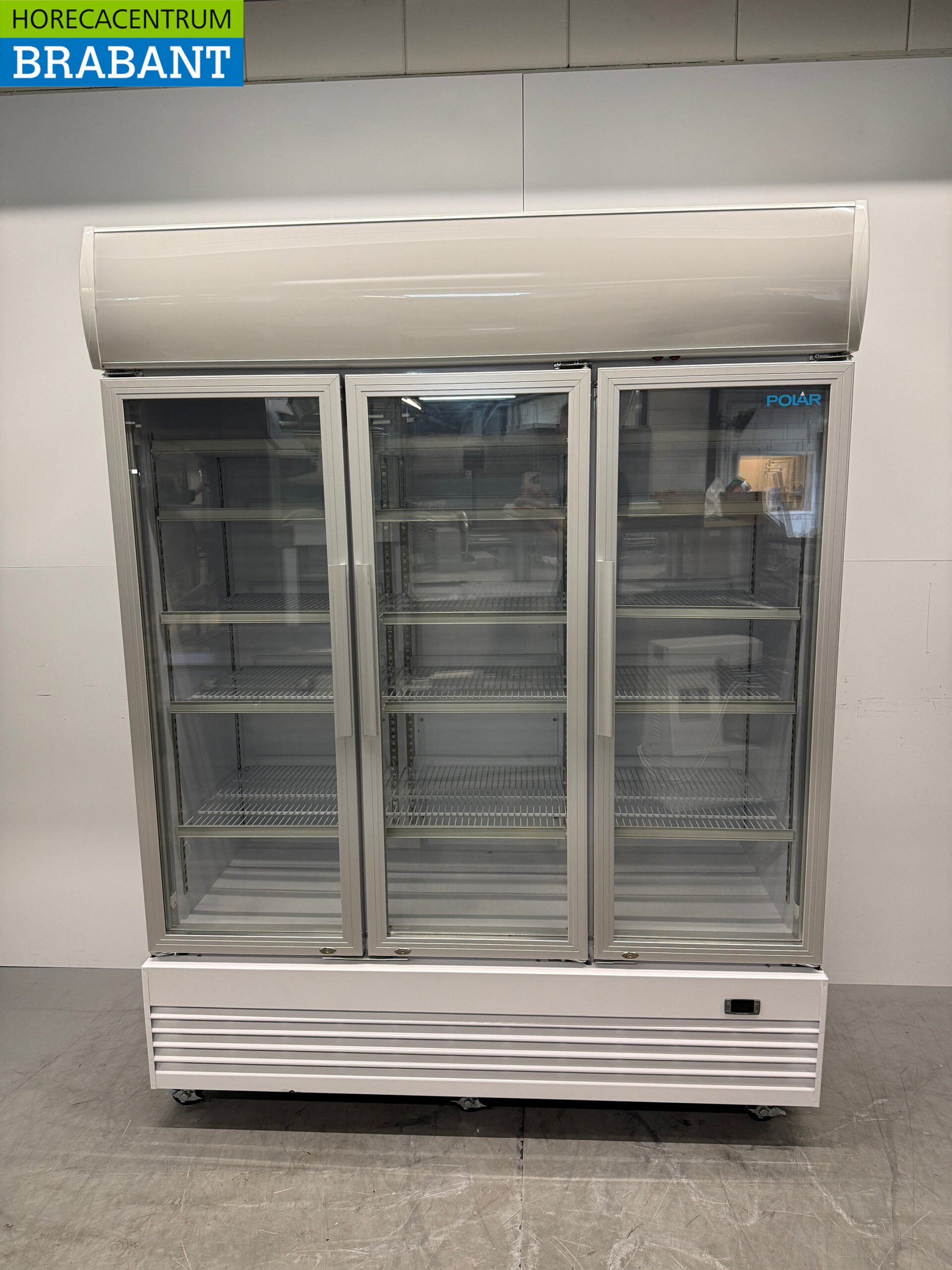 Polar Mobile 3 Glastür-Kühlschrank 1300 Liter 230V Horeca