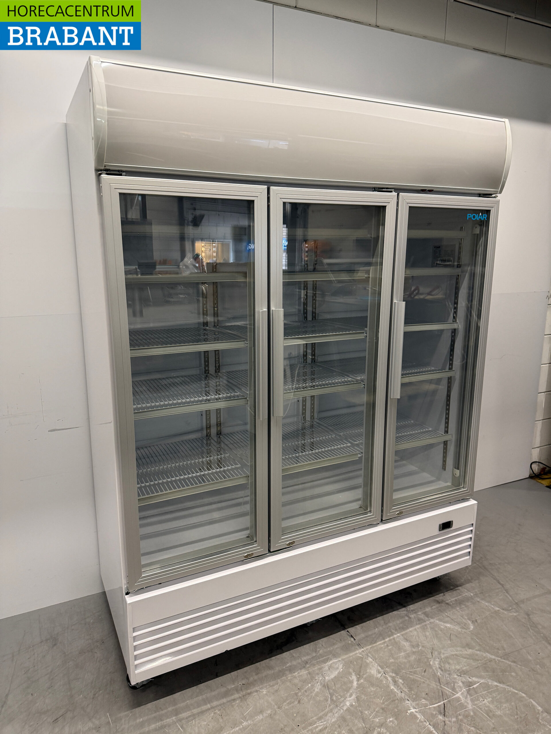 Polar Mobile 3 Glastür-Kühlschrank 1300 Liter 230V Horeca – Bild 3