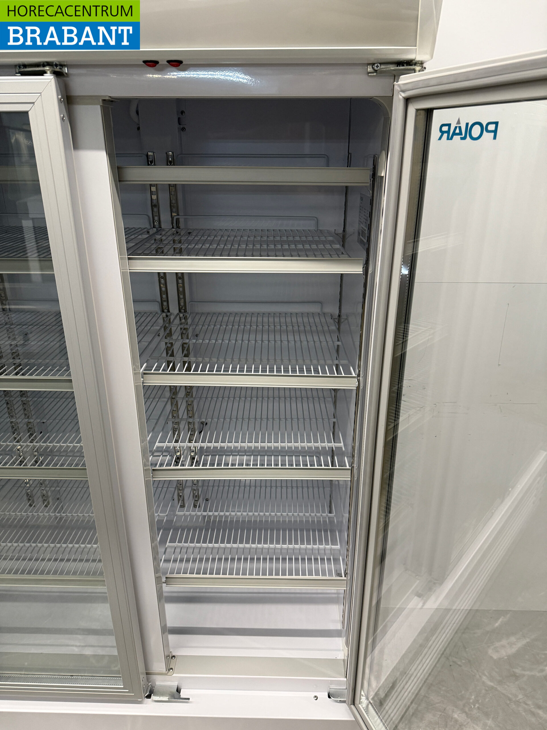 Polar Mobile 3 Glastür-Kühlschrank 1300 Liter 230V Horeca – Bild 5
