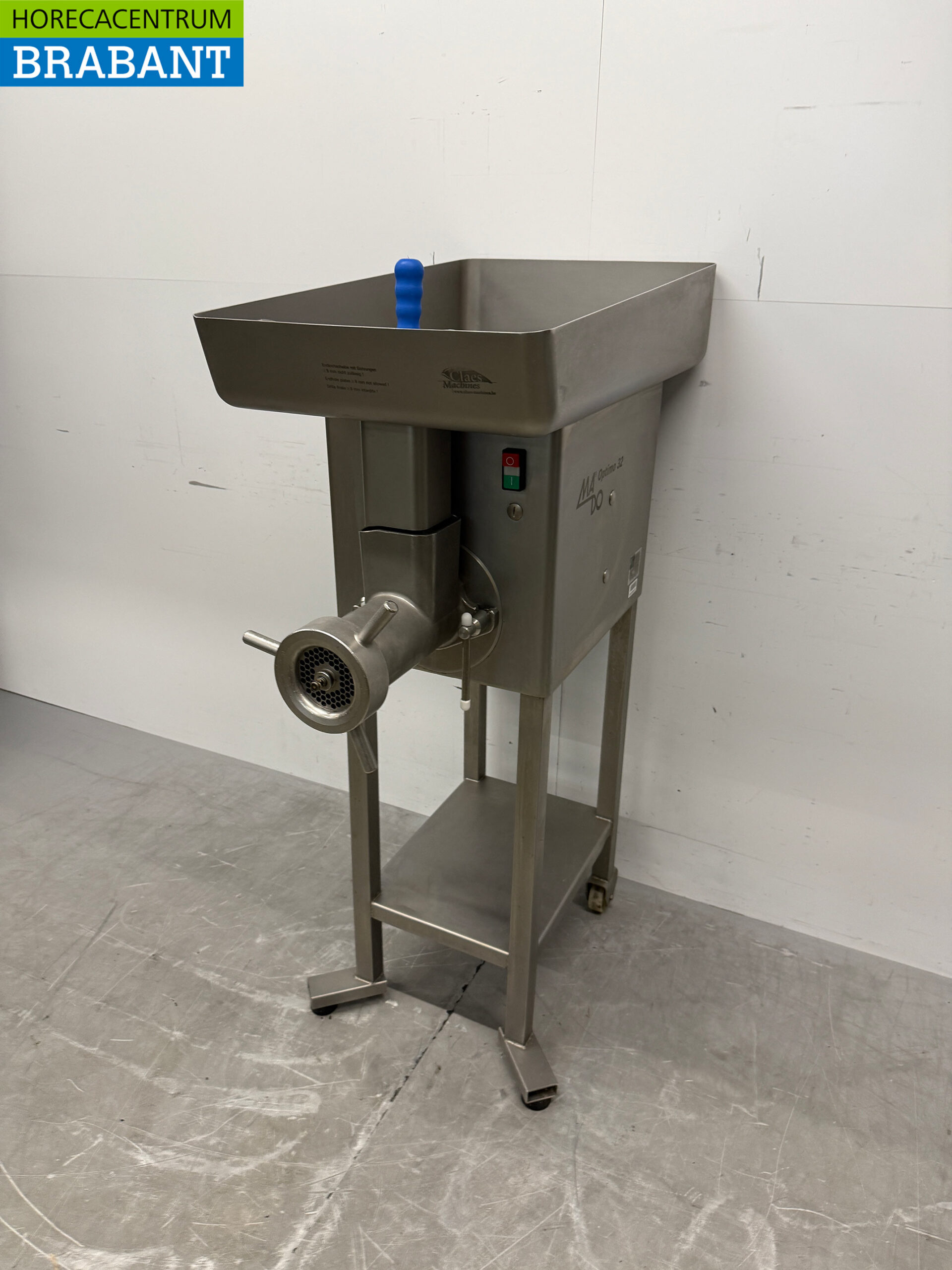 Edelstahl MADO Optimo 32 Fleischwolf Fleischwolf 400V Metzgerei – Bild 2