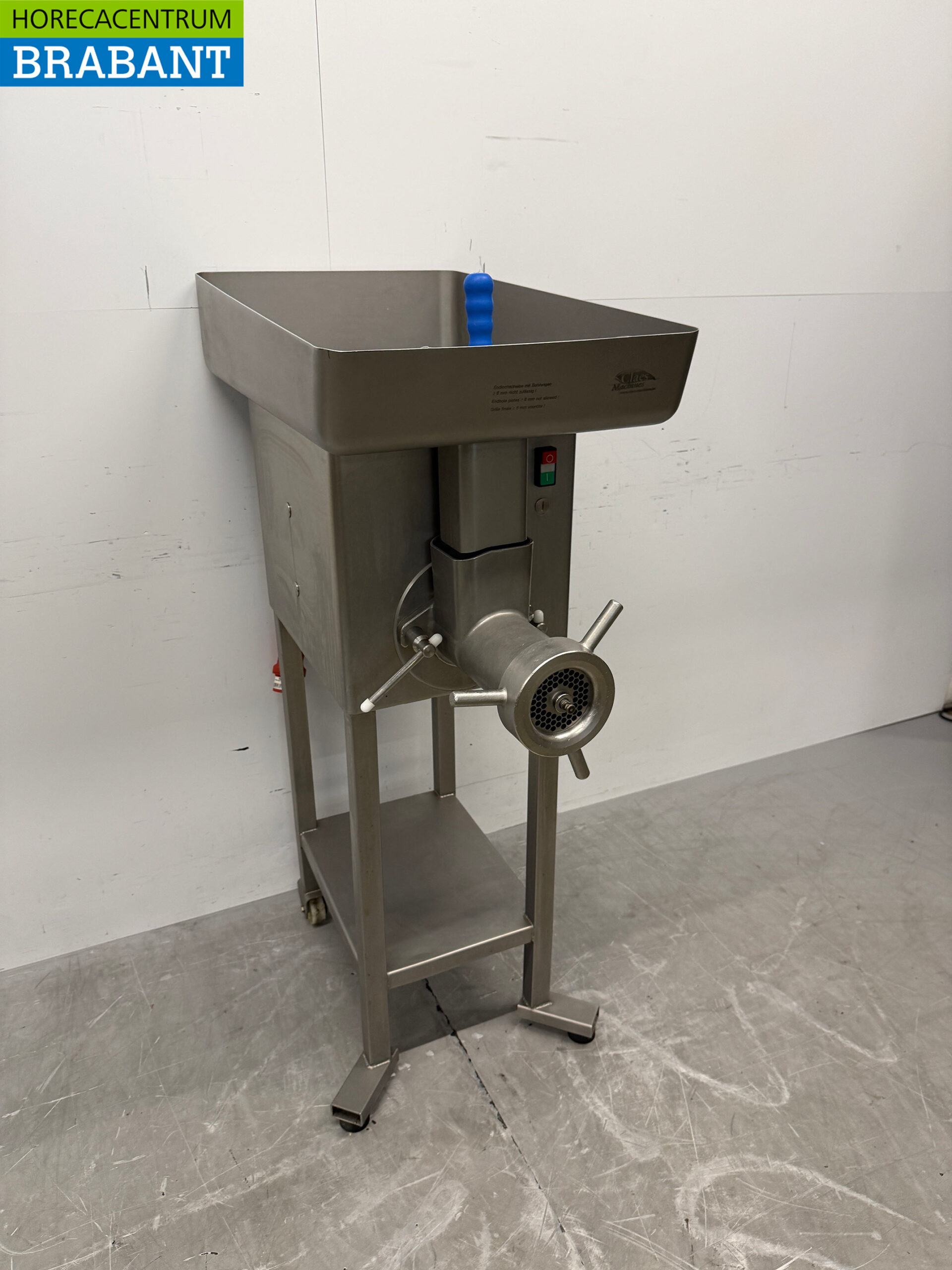 Edelstahl MADO Optimo 32 Fleischwolf Fleischwolf 400V Metzgerei – Bild 3