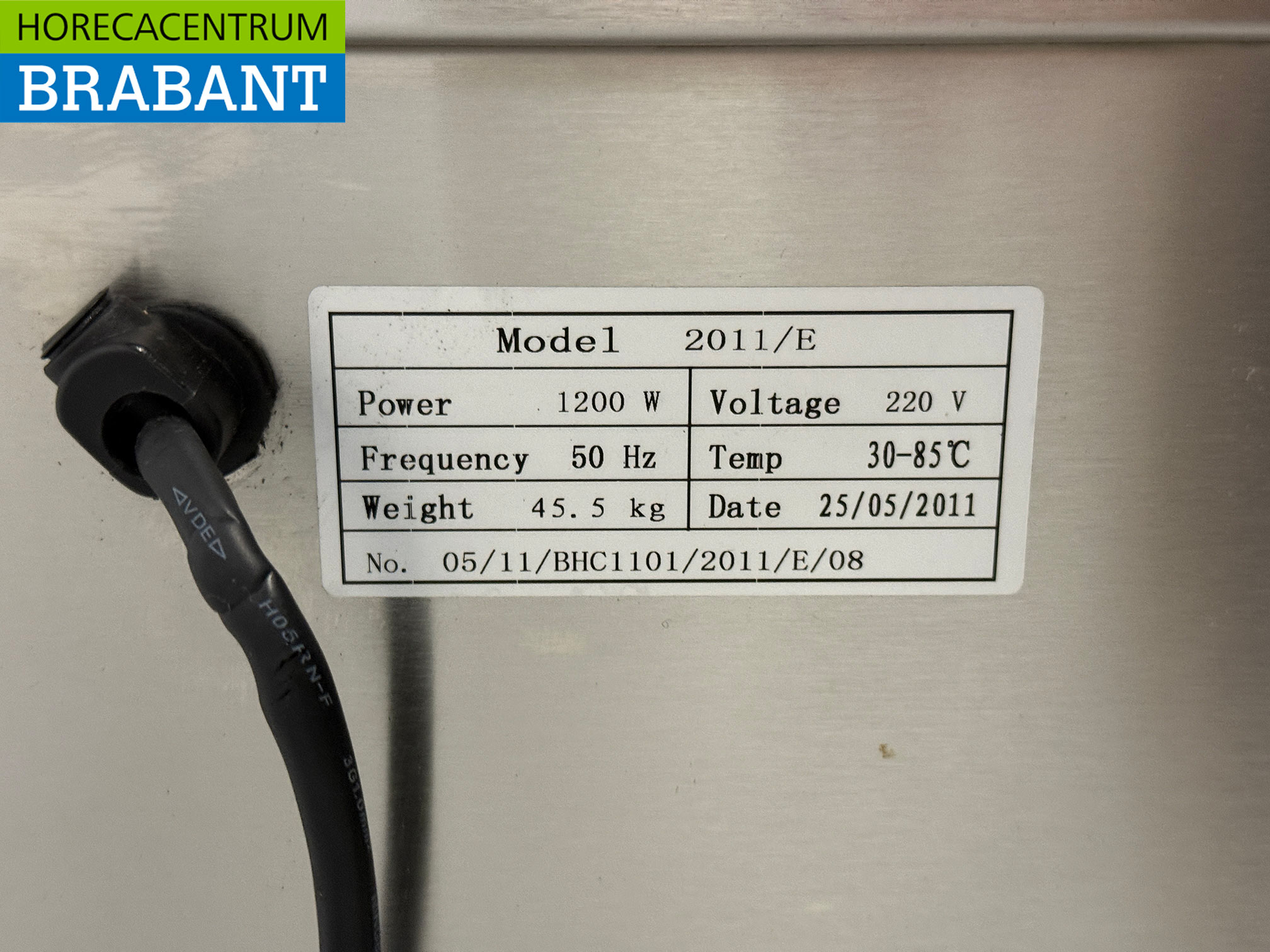 Bon-line Tellerwärmer aus Edelstahl Warmhalteschrank 75 cm 230V Horeca – Bild 5