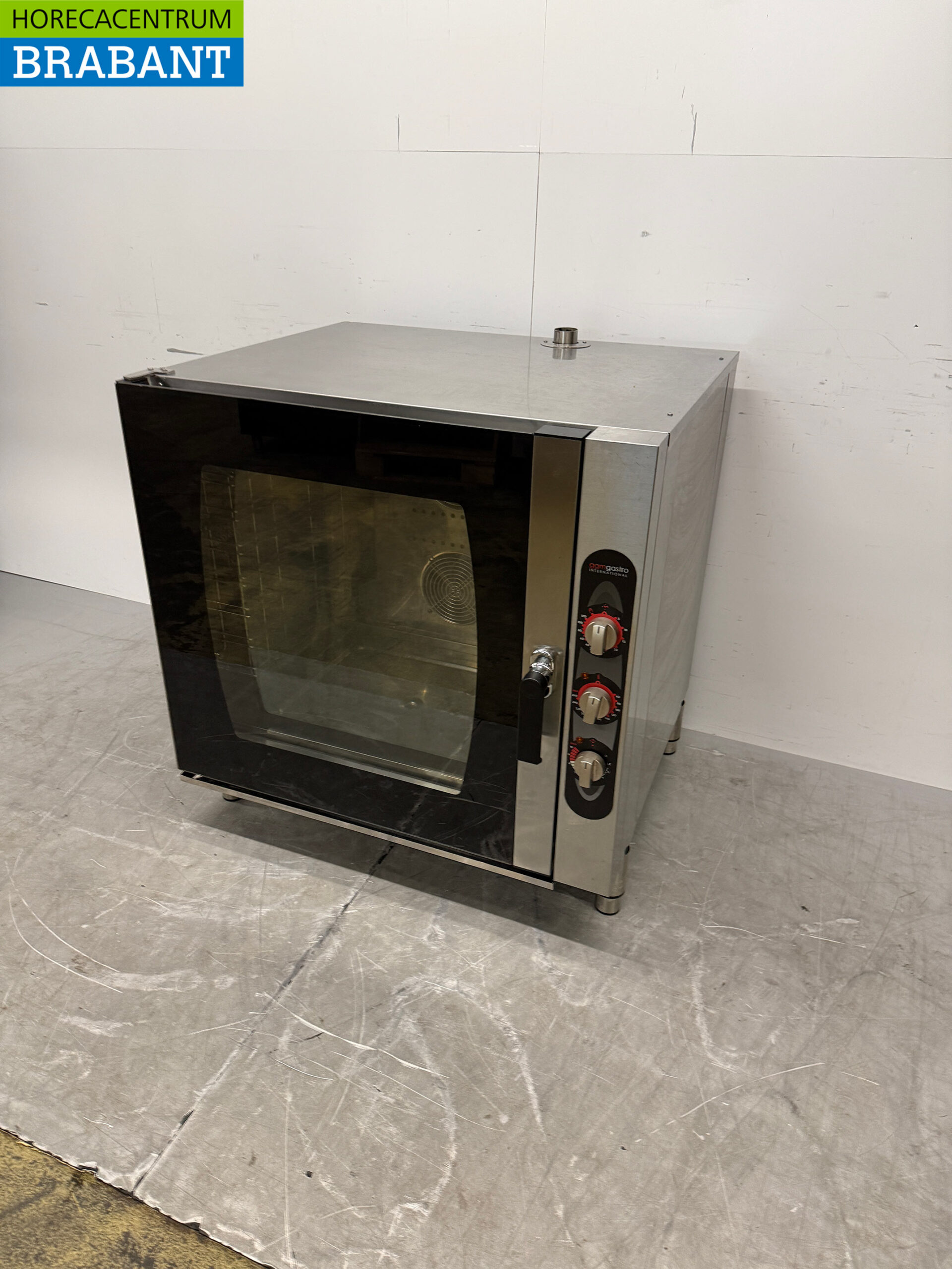 Edelstahl Dampfgarer Kombidämpfer Konvektionsofen 7 x 1/1 GN 400V Horeca – Bild 2