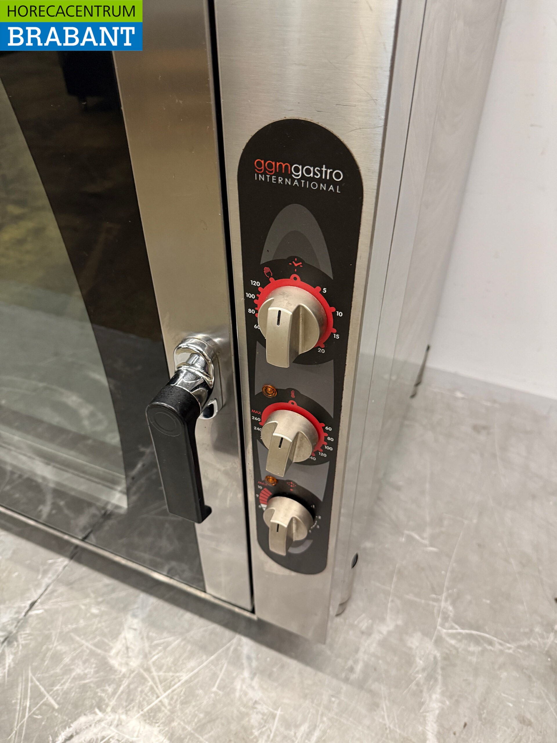 Edelstahl Dampfgarer Kombidämpfer Konvektionsofen 7 x 1/1 GN 400V Horeca – Bild 4
