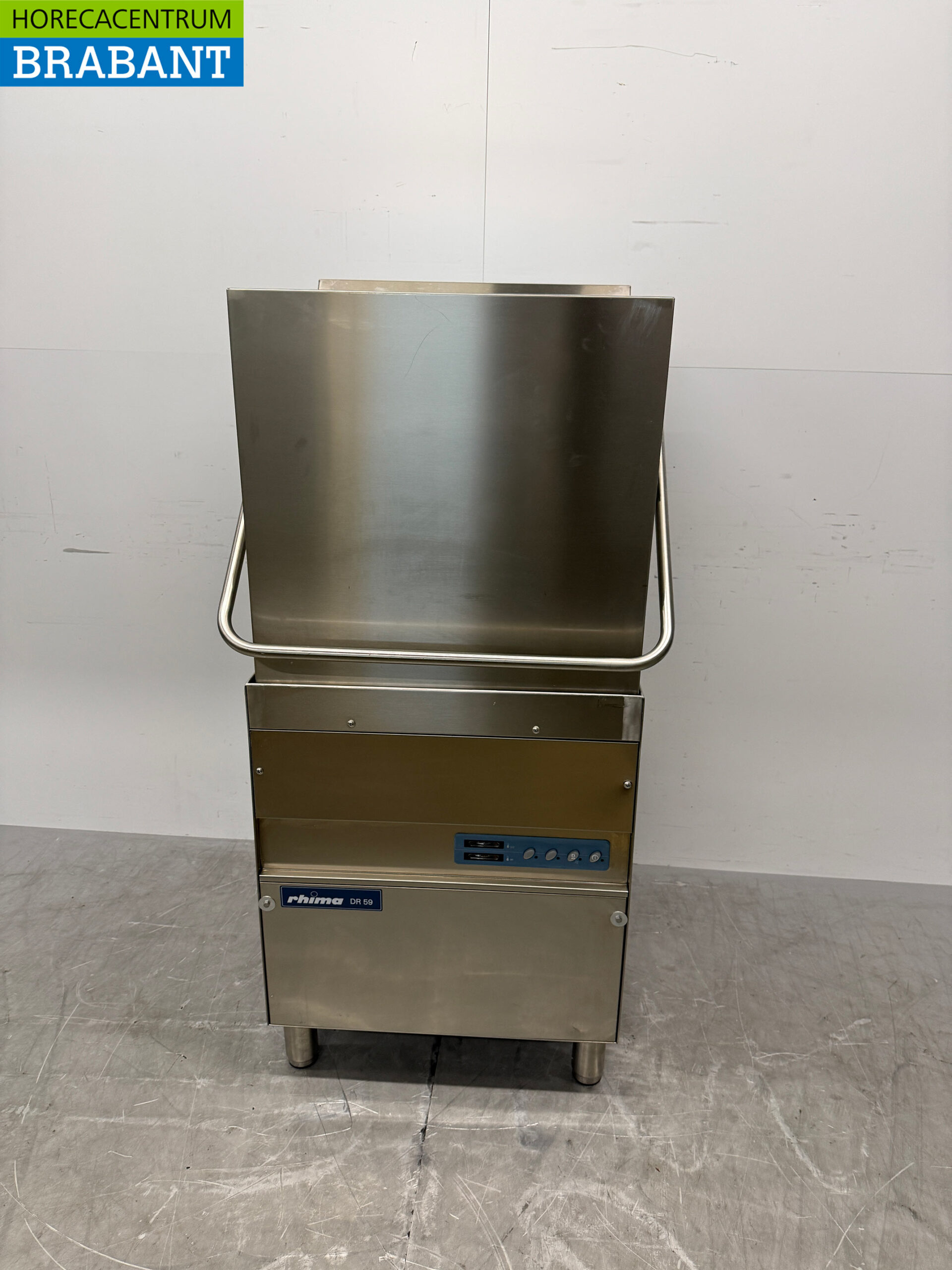 Edelstahl Rhima DR 59 Durchschubspülmaschine 400V Horeca