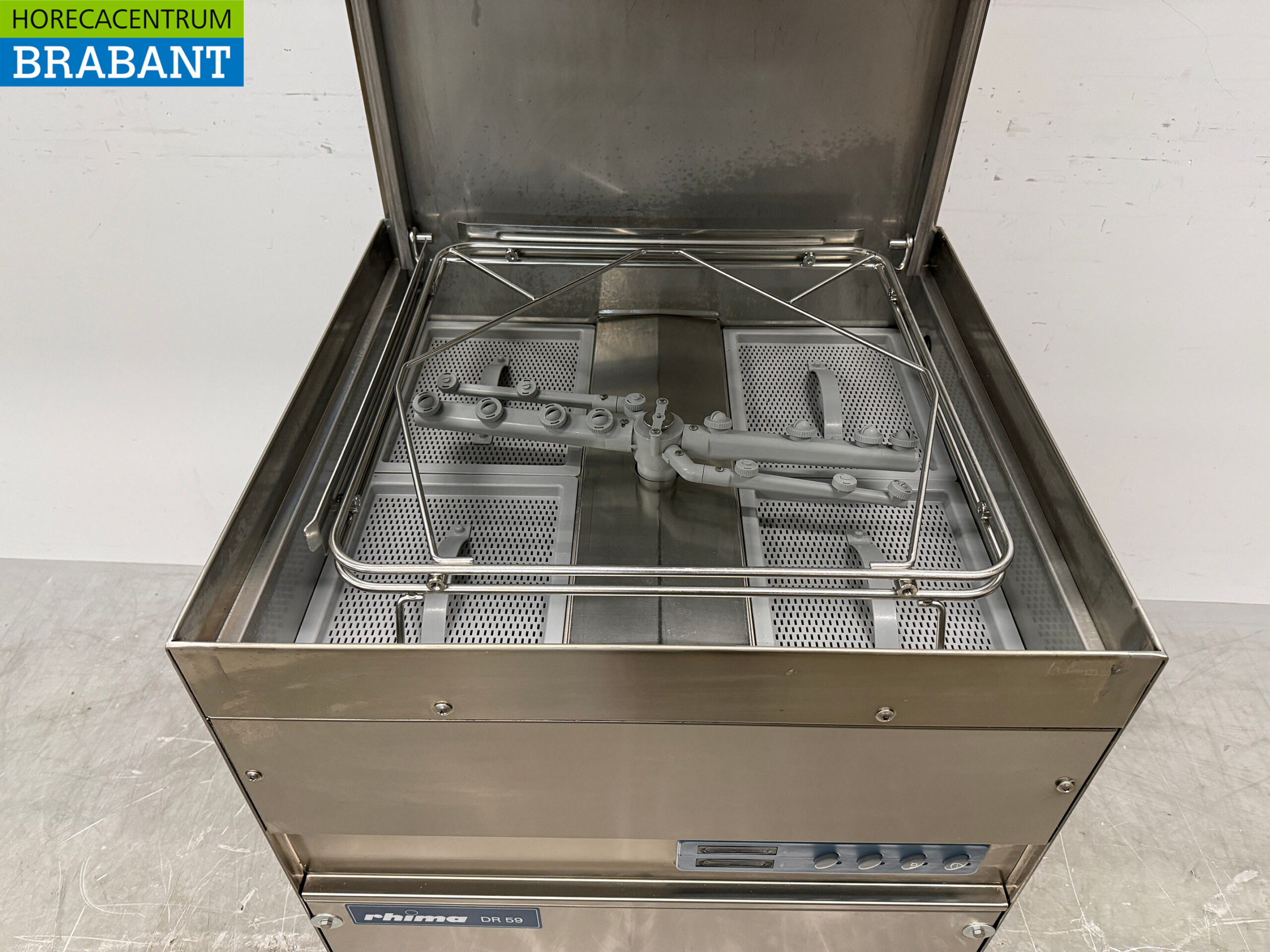 Edelstahl Rhima DR 59 Durchschubspülmaschine 400V Horeca – Bild 4