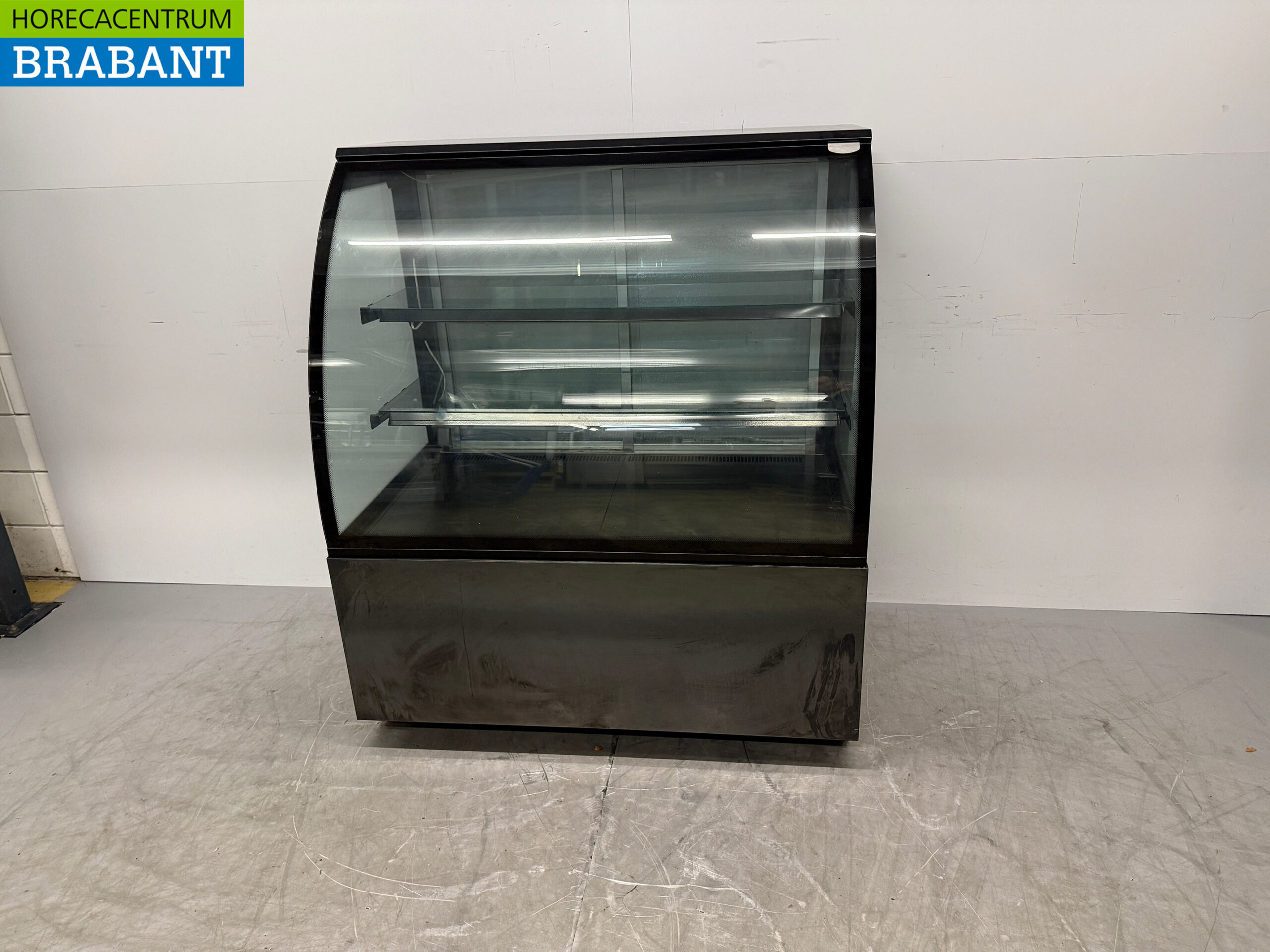 Tecnodom Kühlvitrine Konditorei 2 Schiebetüren 120 cm 230V Horeca