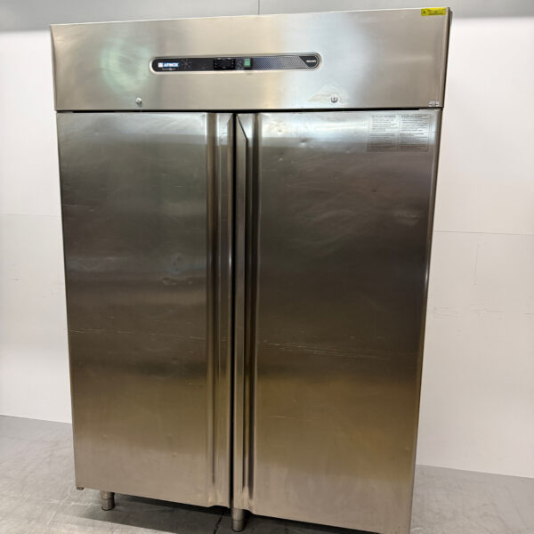 Afinox Doppeltür-Gefrierschrank aus Edelstahl 1400 Liter 230V Horeca