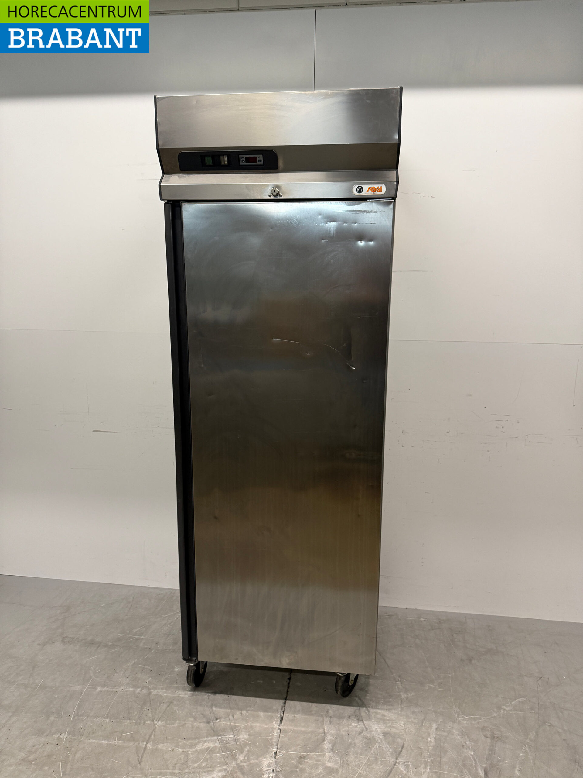 Sagi Mobiler Kühlschrank aus Edelstahl 550 Liter 230V Horeca