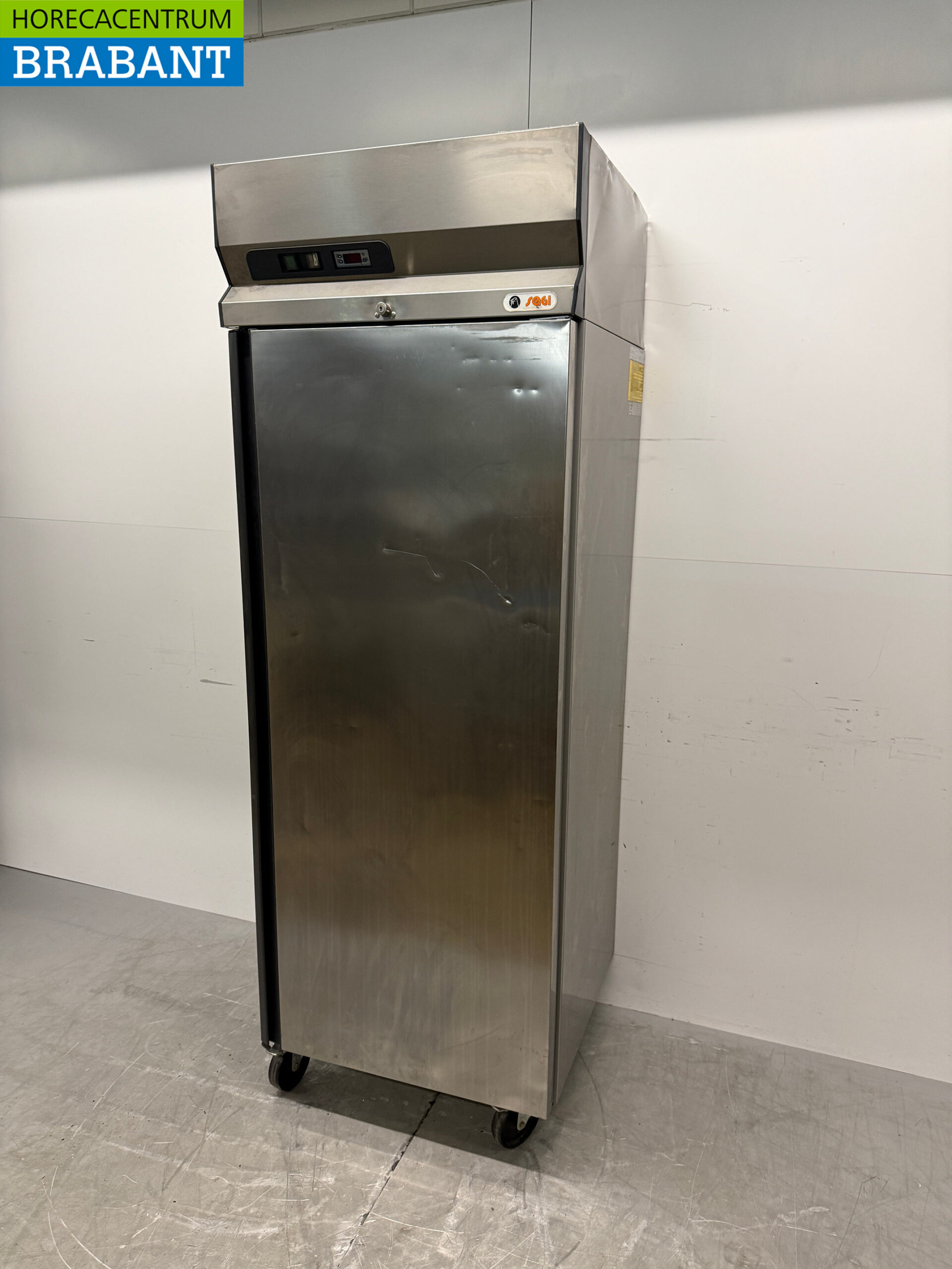 Sagi Mobiler Kühlschrank aus Edelstahl 550 Liter 230V Horeca – Bild 2