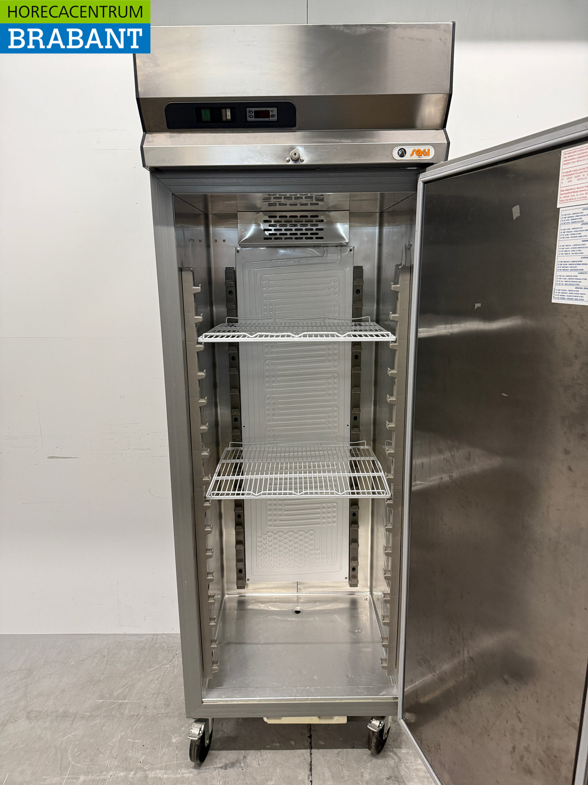 Sagi Mobiler Kühlschrank aus Edelstahl 550 Liter 230V Horeca – Bild 4