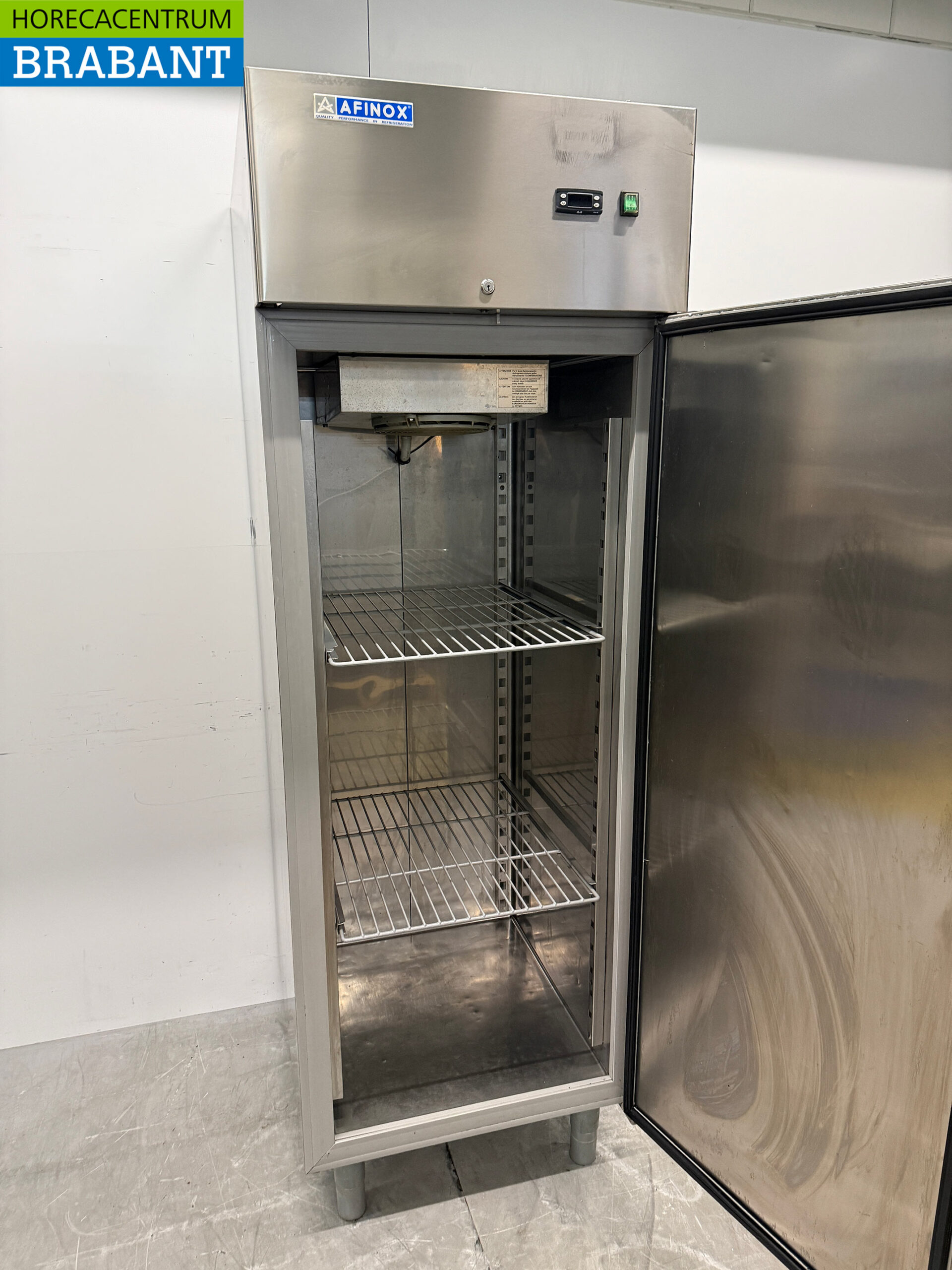 Edelstahl Afinox Kühlschrank 700 Liter 230V Horeca – Bild 4