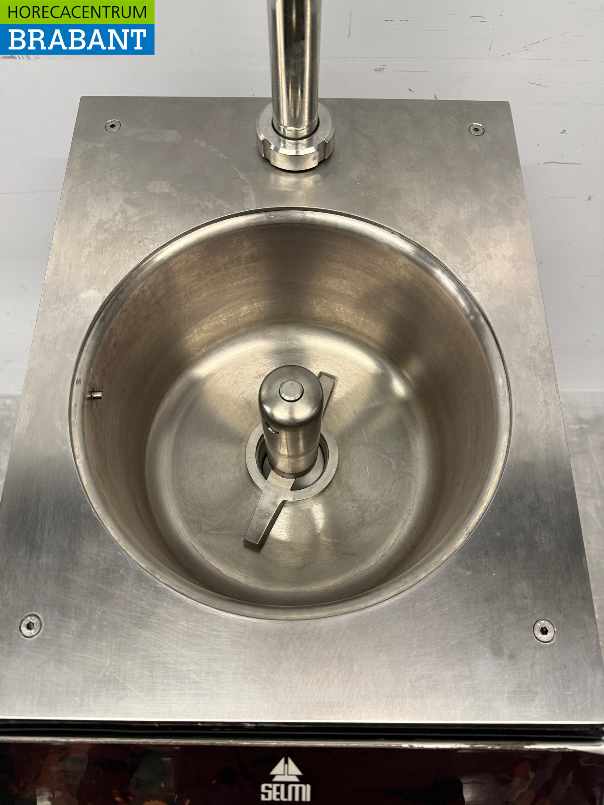 Edelstahl Selmi Macchia Schokoladen Temperiermaschine 10 Kilo 230V Horeca – Bild 4