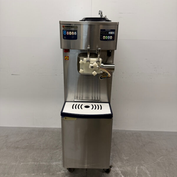 Edelstahl Nissei NA3331 Softeismaschine mit Milchshakefunktion 400V Catering