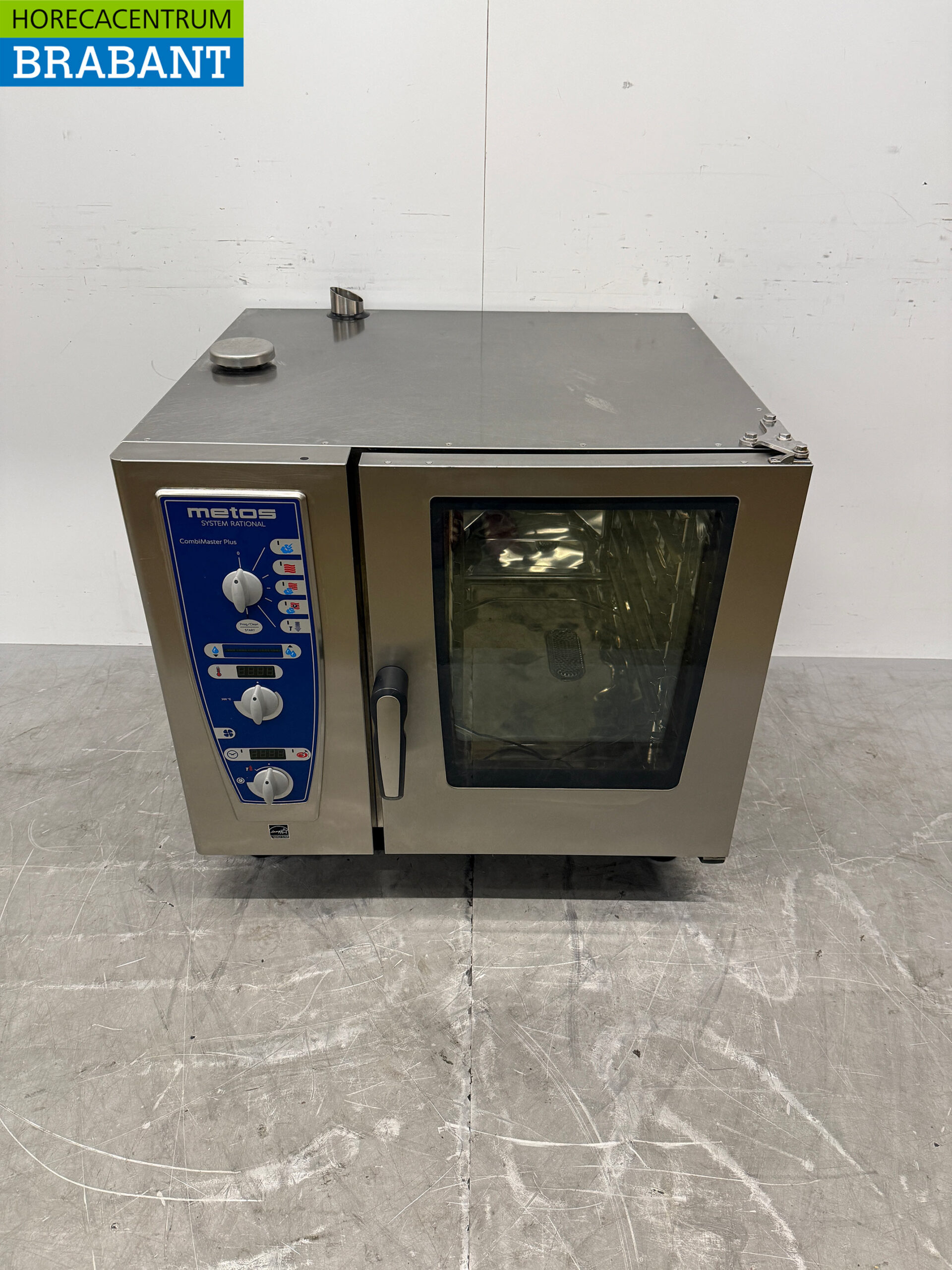 Edelstahl Rational Combimaster Plus Combisteamer 6 x 1/1 GN 400V Horeca
