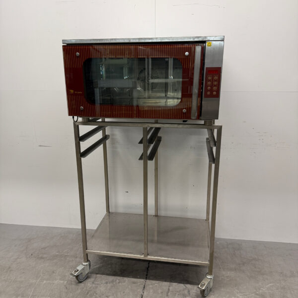 Fri-Jado Umluftofen aus Edelstahl mit Feuchtigkeitszufuhr 3 x 60/40 cm 230V Horeca