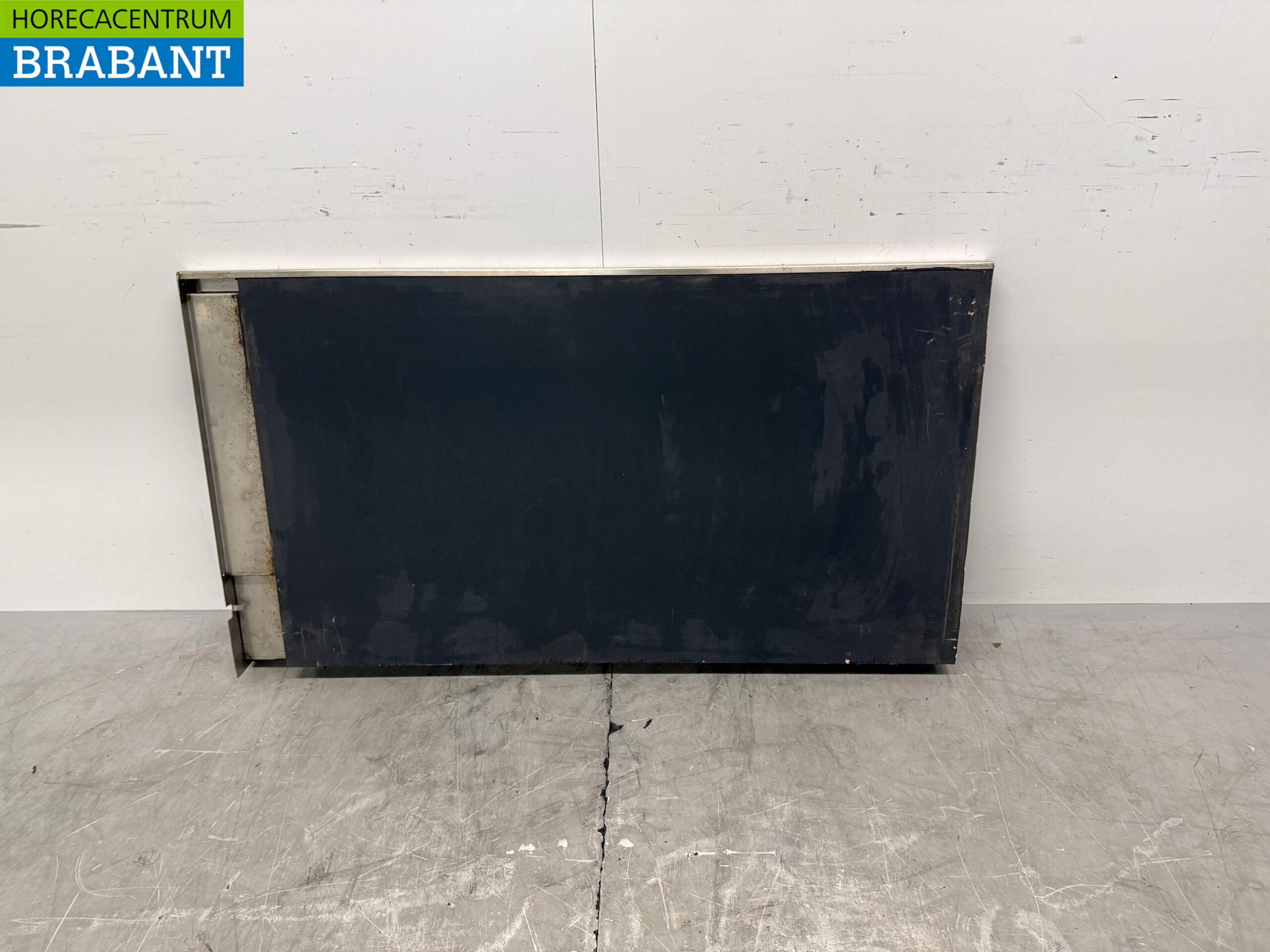 Abtropffläche aus Edelstahl für Durchschubspülmaschine 134,5 cm Horeca – Bild 4