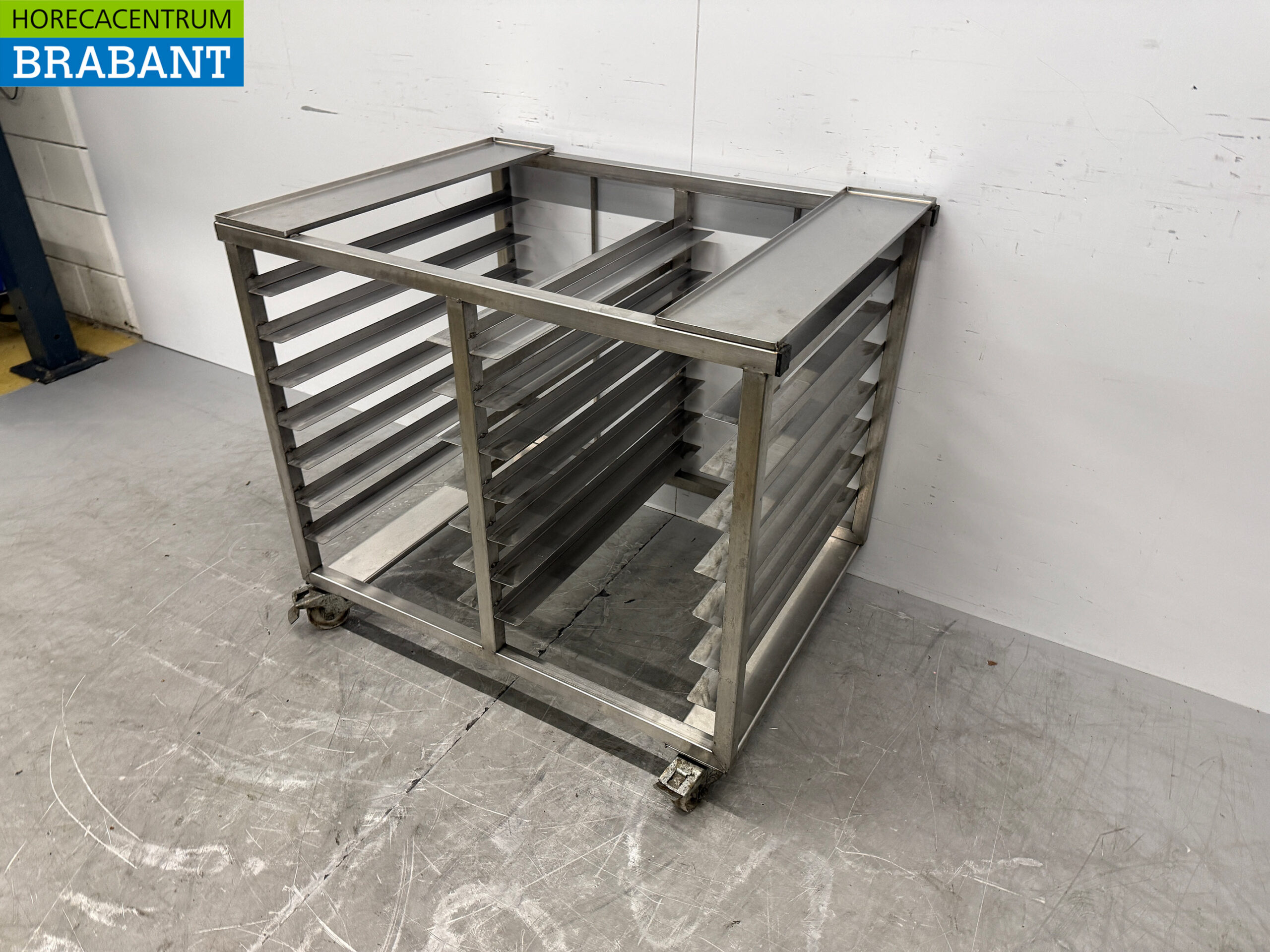 Mobiler Dampfgarer aus Edelstahl 94 x 70 x 82 cm Catering – Bild 2