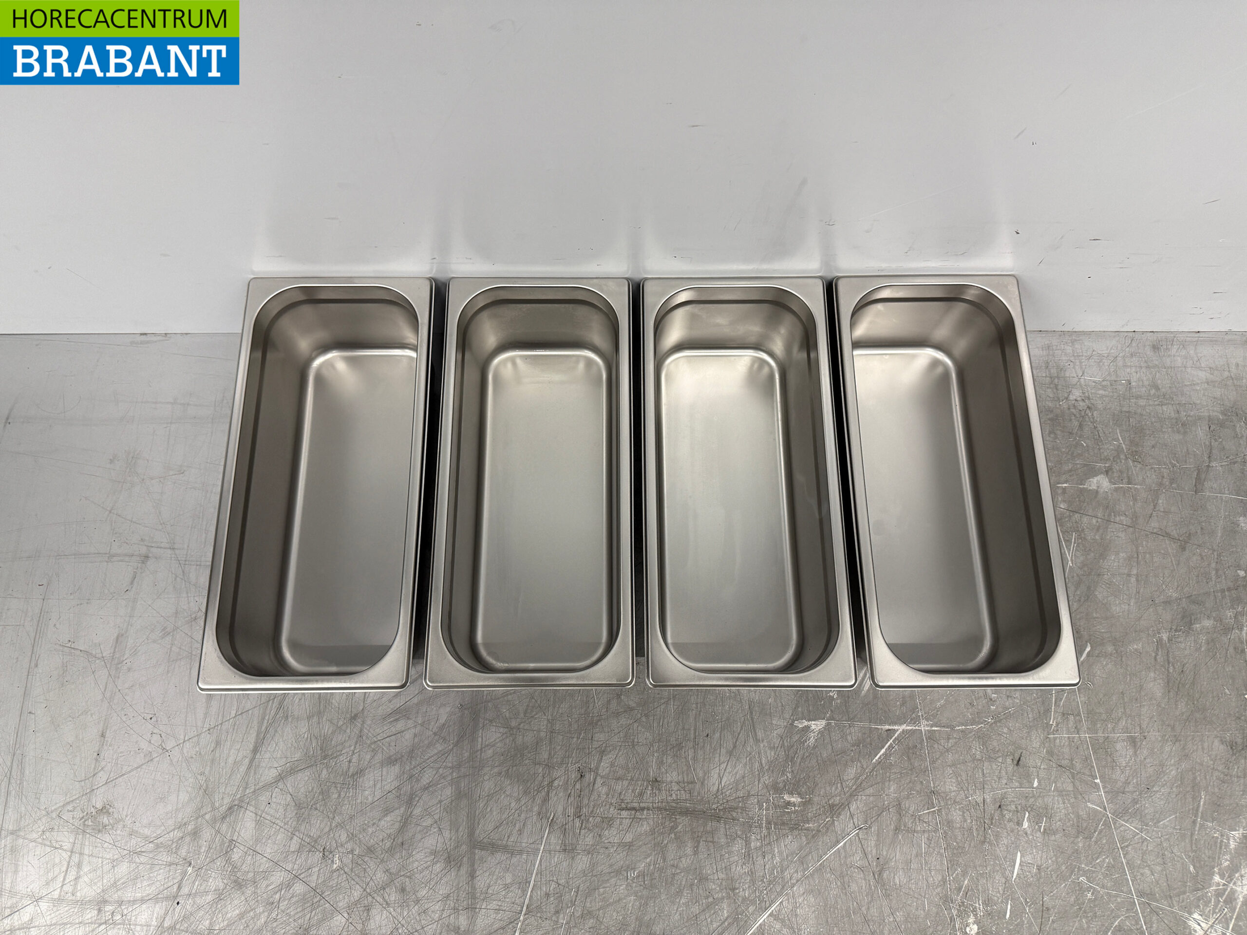Edelstahl Eiskübel 5 Liter 4er Set Horeca – Bild 4
