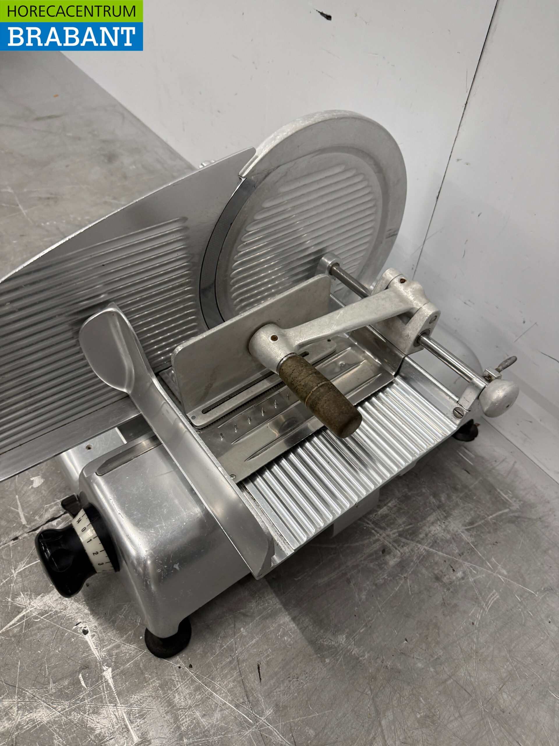 Edelstahl Bizerba Aufschnittmaschine Fleischhobel 295 mm 230V Horeca – Bild 4