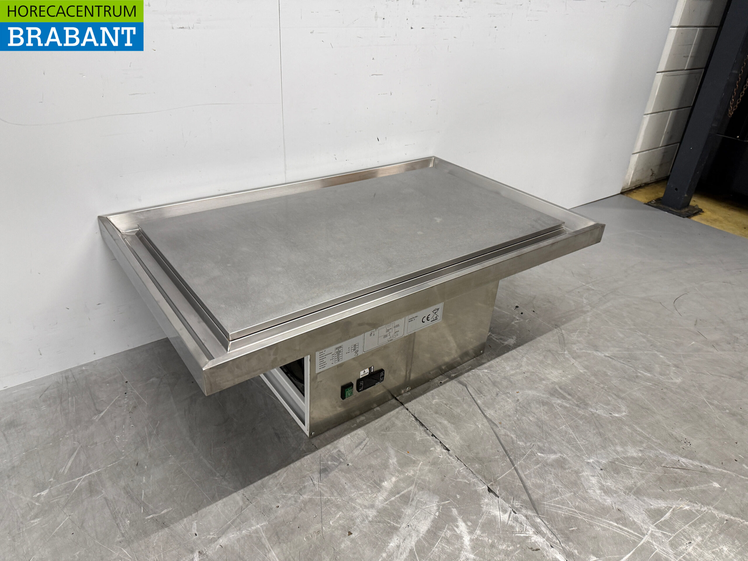 Maxxfrost-Edelstahl-Einbau-Kühlplatte 3 x 1/1 GN, 230 V, Gastronomie – Bild 3