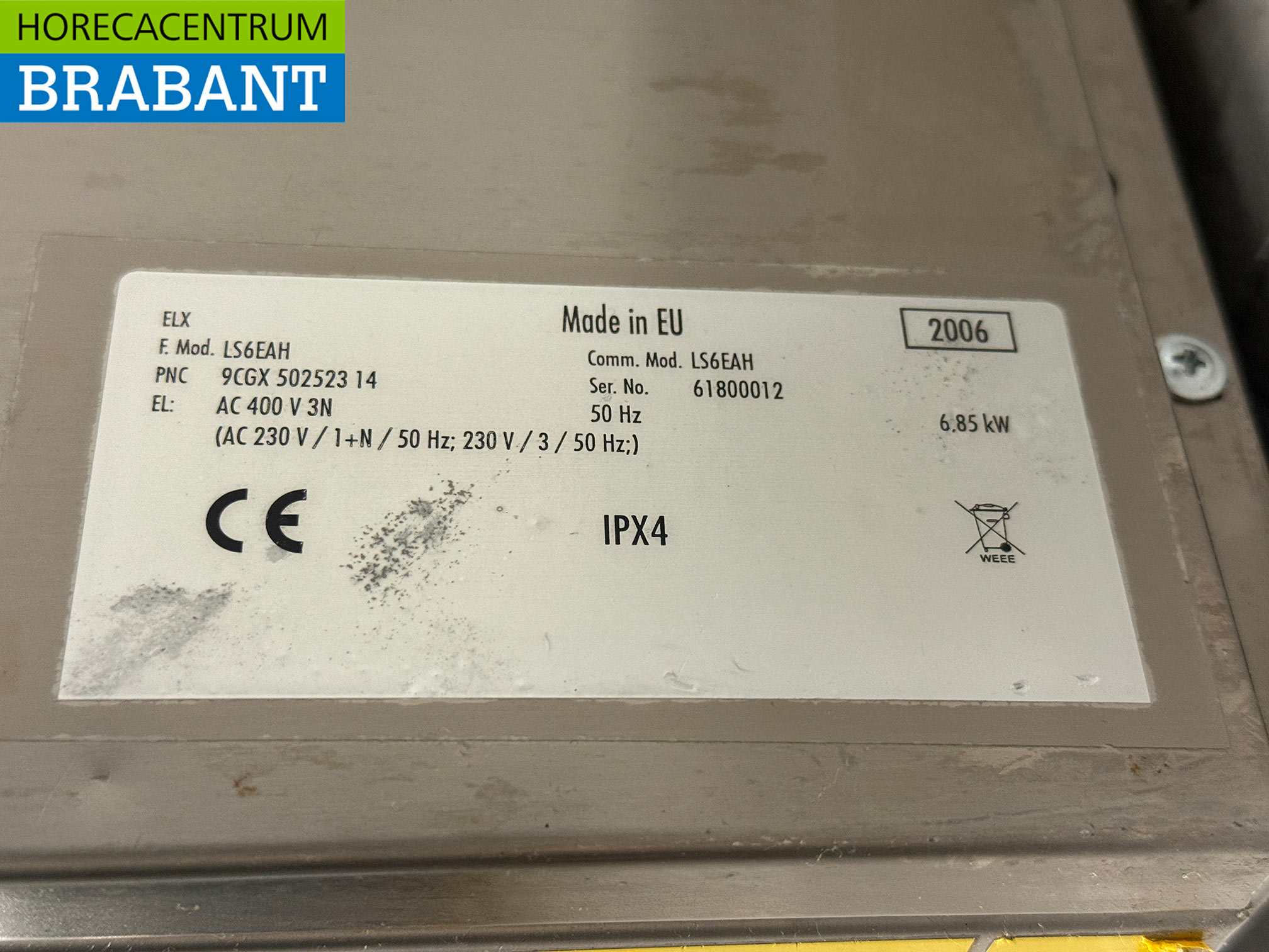 Zanussi LS6EAH Edelstahl-Geschirrspüler 400 V für die Gastronomie – Bild 6