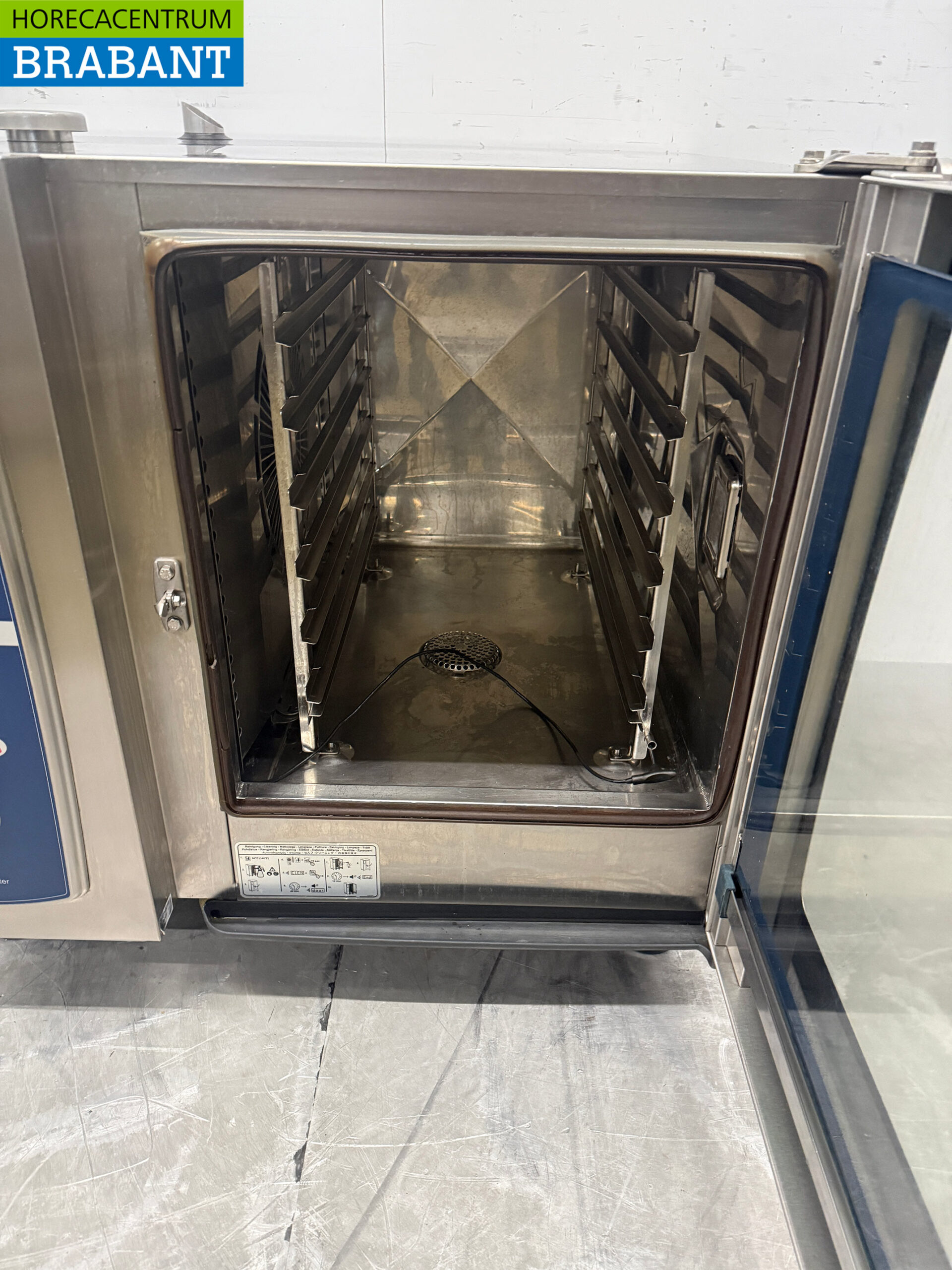 Edelstahl Rational Combimaster CM 61 6 x 1/1 GN 400 V Gastronomie – Bild 5