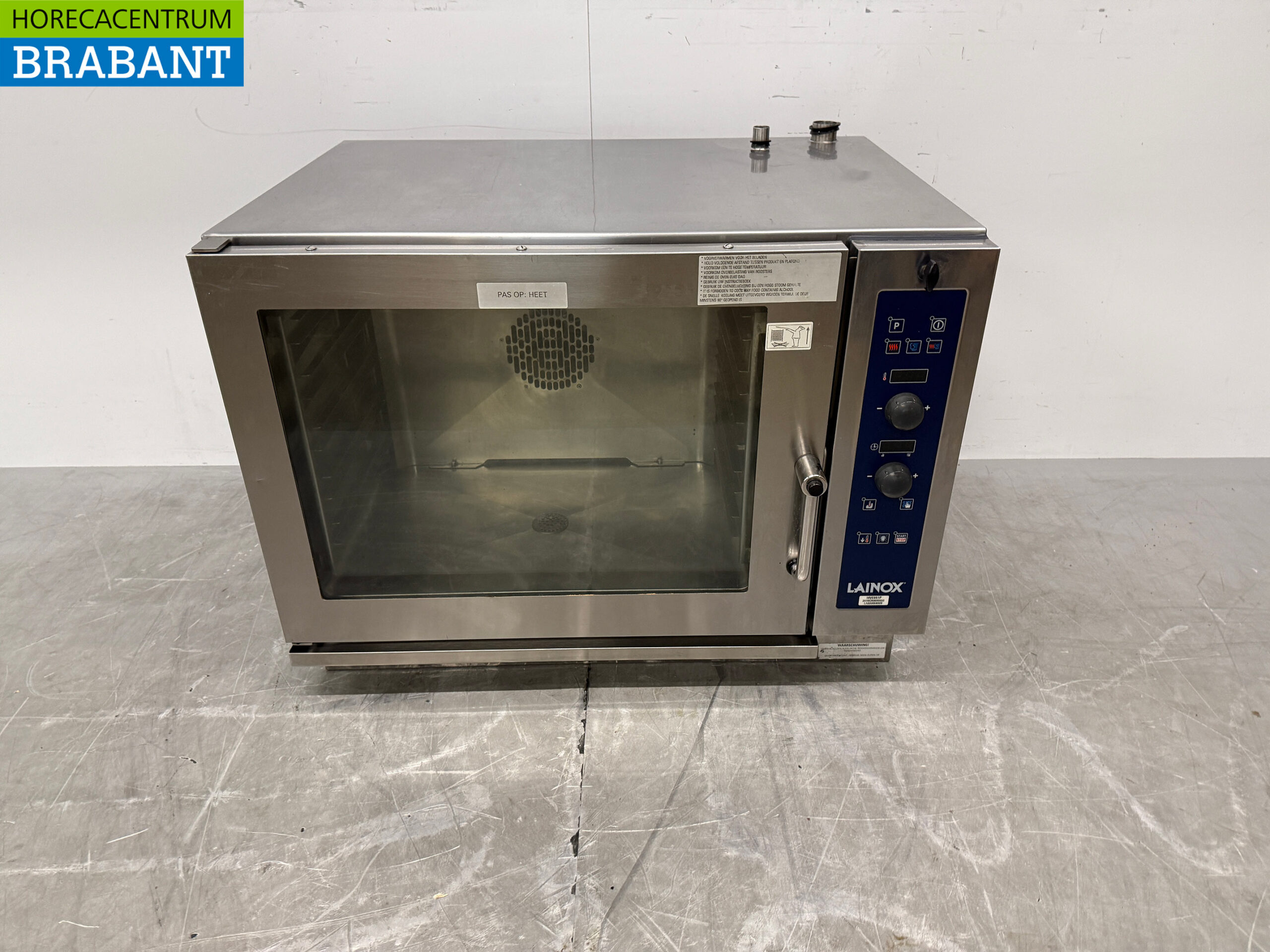Lainox Kombidämpfer aus Edelstahl, 5 x 1/1 GN, 400 V, Gastronomie