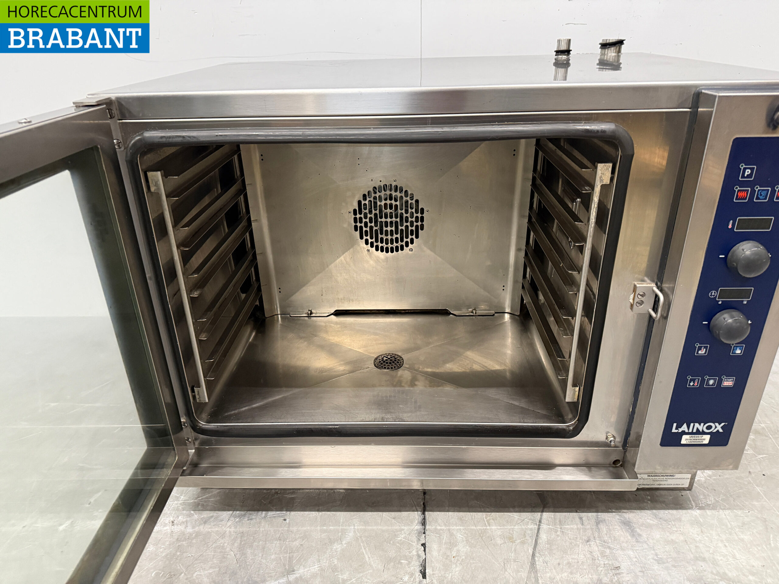 Lainox Kombidämpfer aus Edelstahl, 5 x 1/1 GN, 400 V, Gastronomie – Bild 4