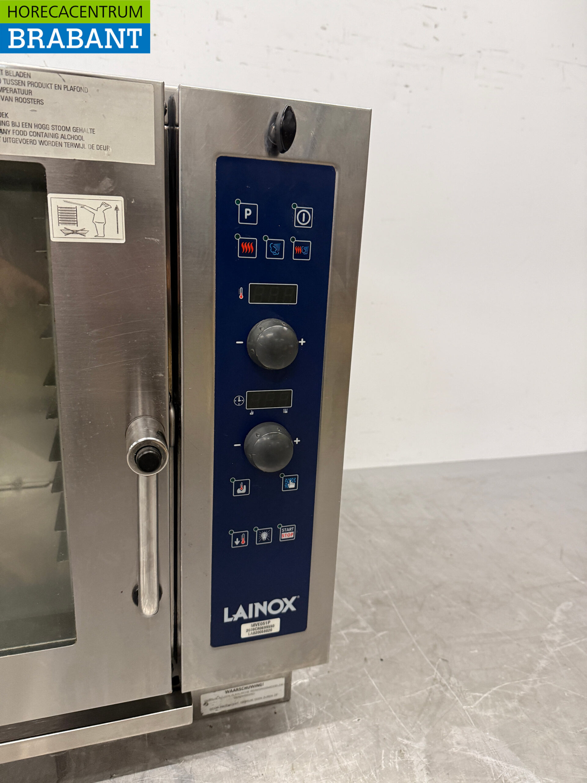 Lainox Kombidämpfer aus Edelstahl, 5 x 1/1 GN, 400 V, Gastronomie – Bild 5