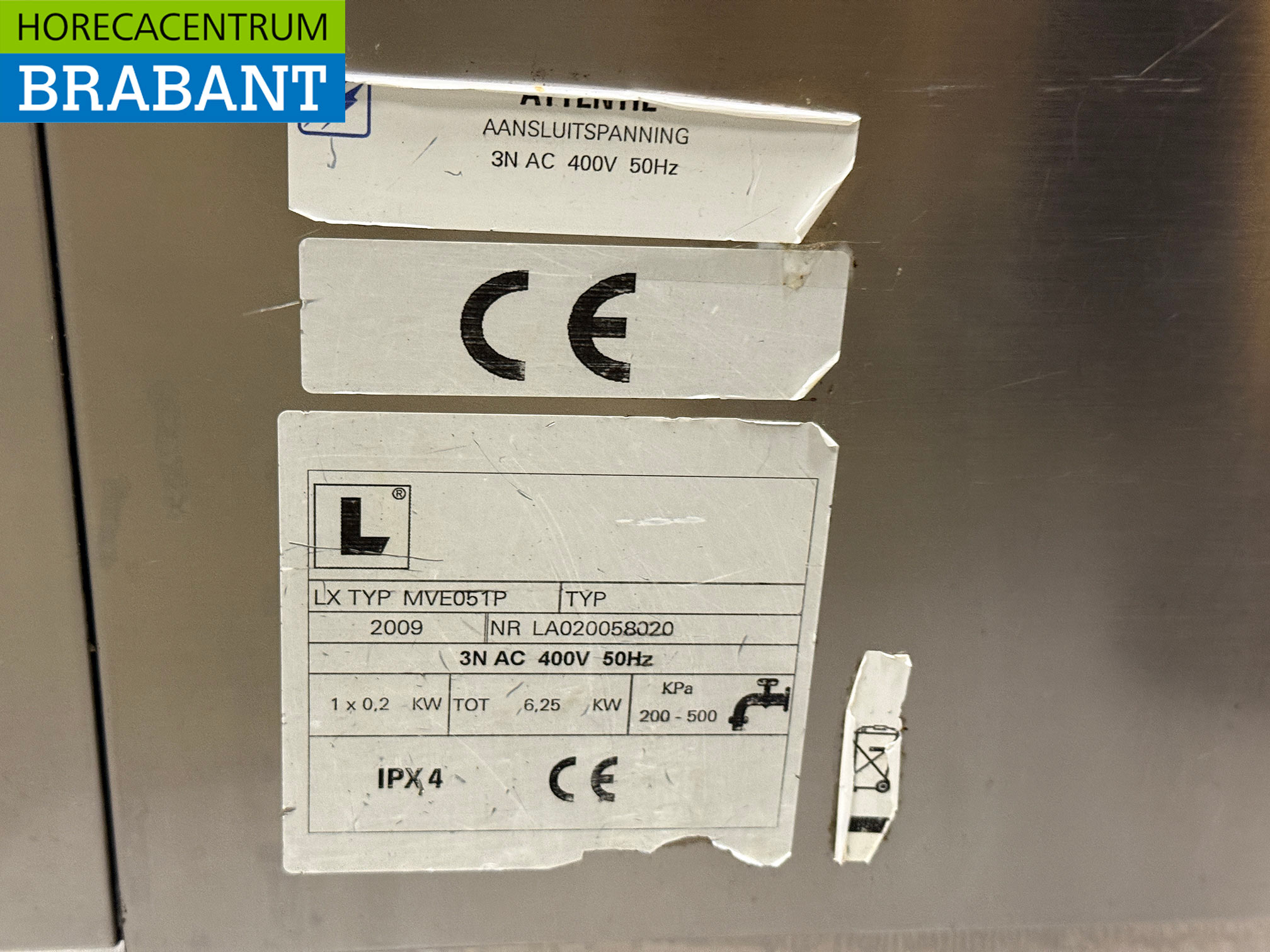 Lainox Kombidämpfer aus Edelstahl, 5 x 1/1 GN, 400 V, Gastronomie – Bild 6