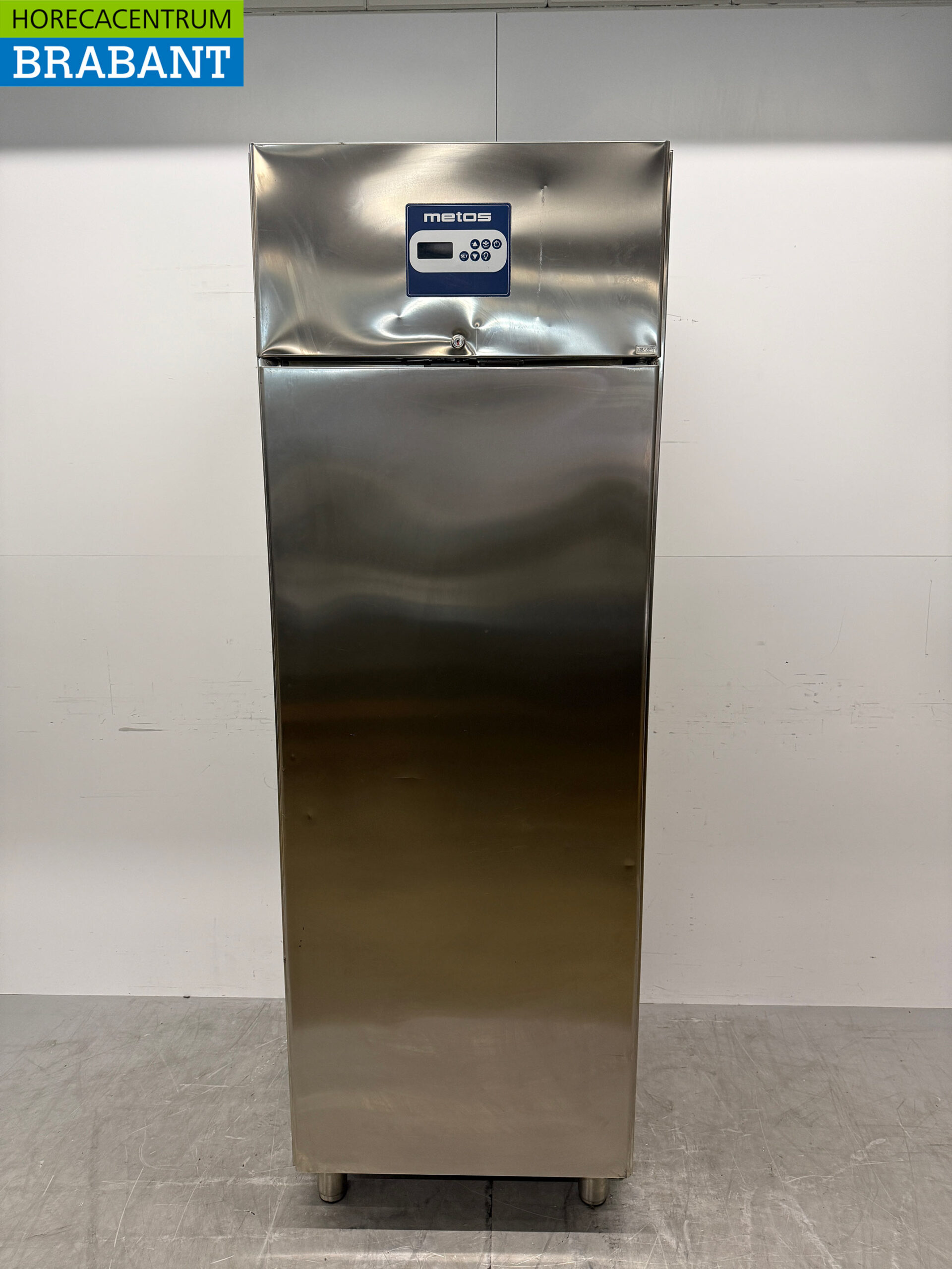 Metos-Gefrierschrank aus Edelstahl, 700 Liter, 230 V, Gastronomie