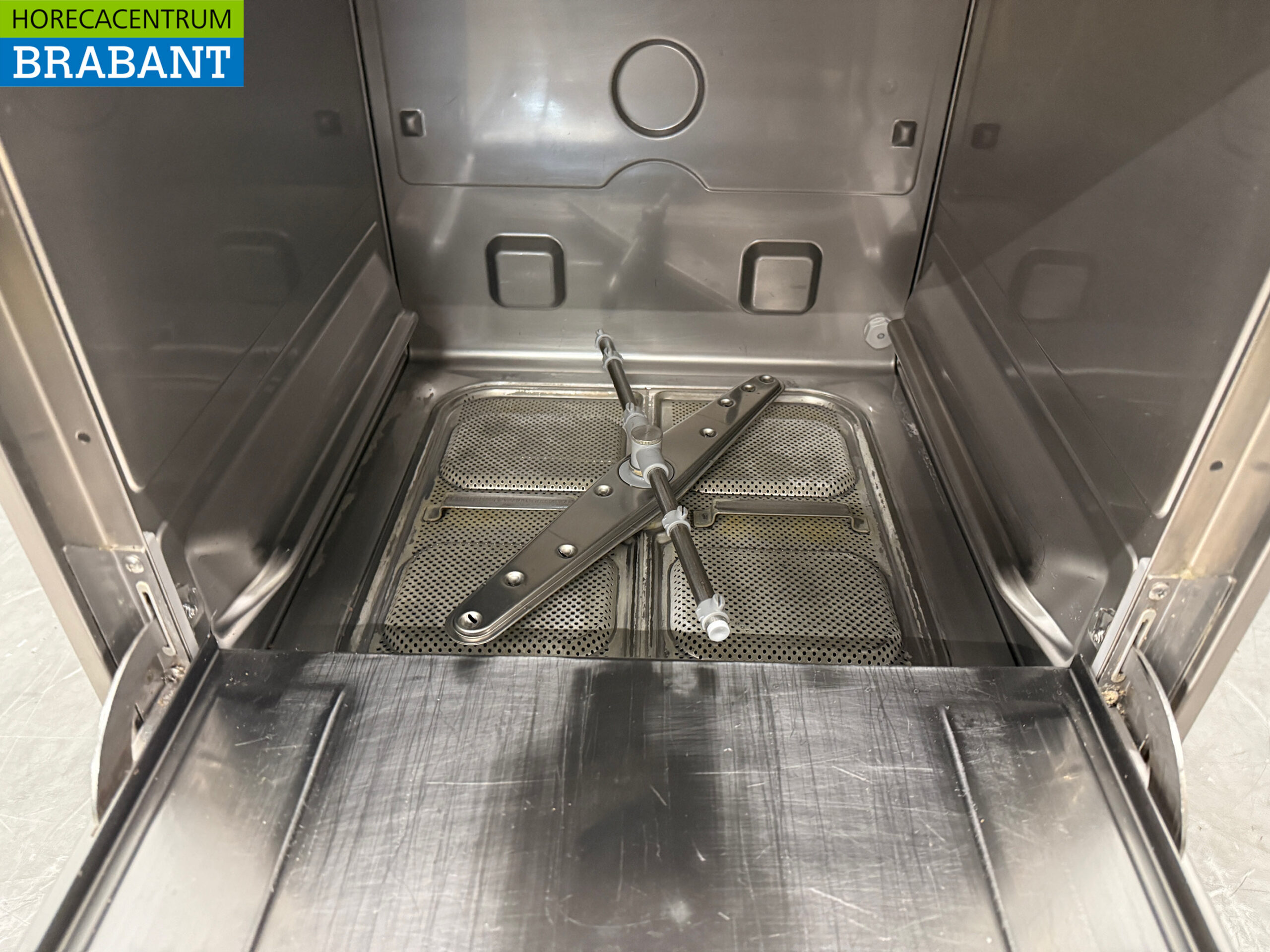 Edelstahl-Glaswaschmaschine „Diamond“ mit Ablaufpumpe, 230 V, Gastronomie – Bild 4