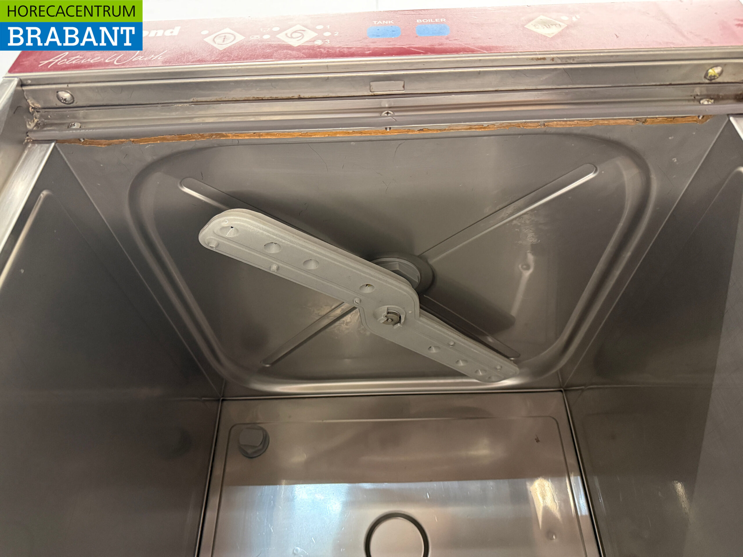 Edelstahl-Glaswaschmaschine „Diamond“ mit Ablaufpumpe, 230 V, Gastronomie – Bild 5