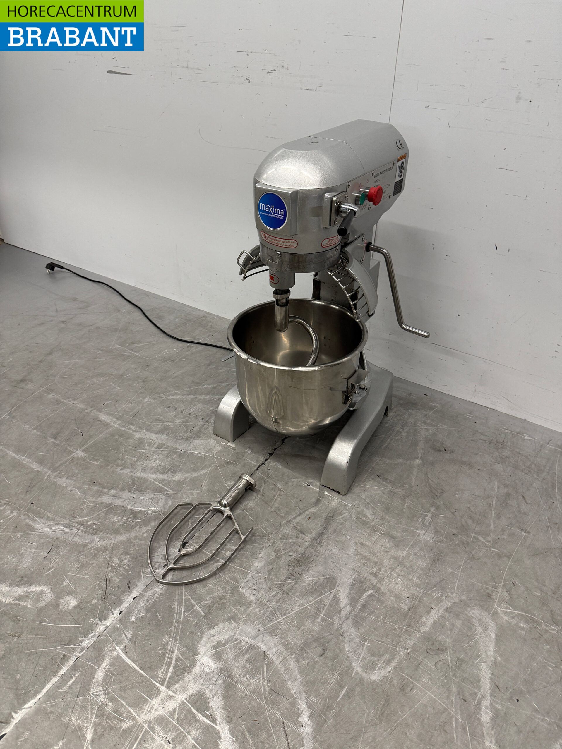 Planetenmischer, Edelstahlbehälter 20 Liter, 230 V, Bäckerei, Gastronomie – Bild 2