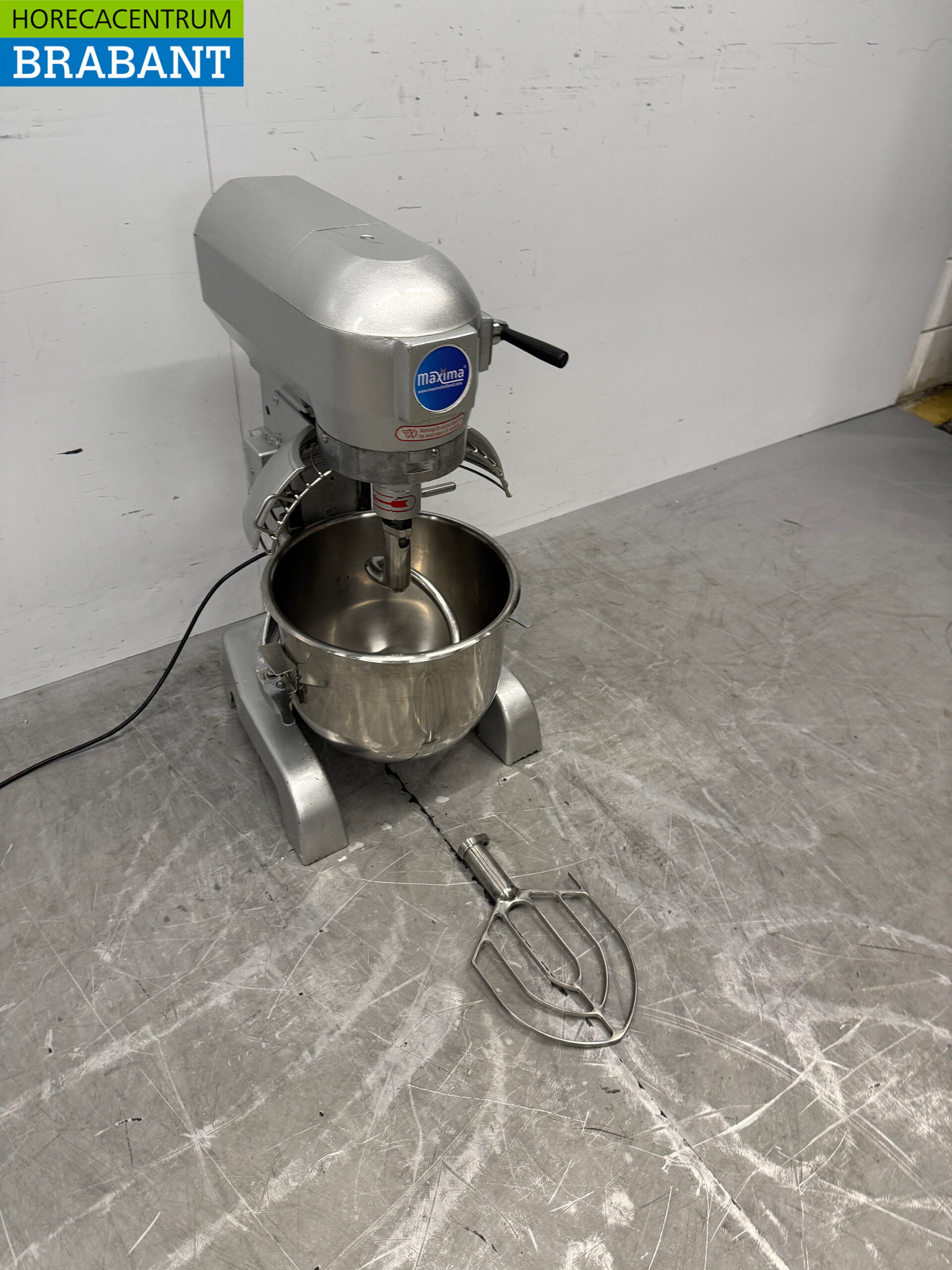 Planetenmischer, Edelstahlbehälter 20 Liter, 230 V, Bäckerei, Gastronomie – Bild 3