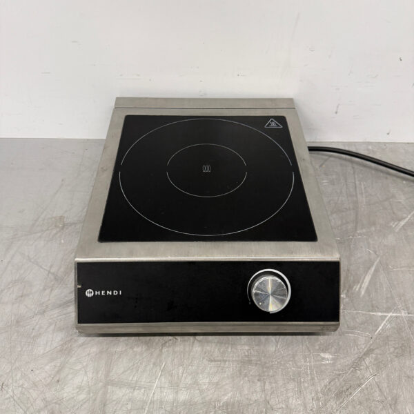 Hendi Induktionskochfeld aus Edelstahl, 3,5 kW, 230 V, Gastronomie