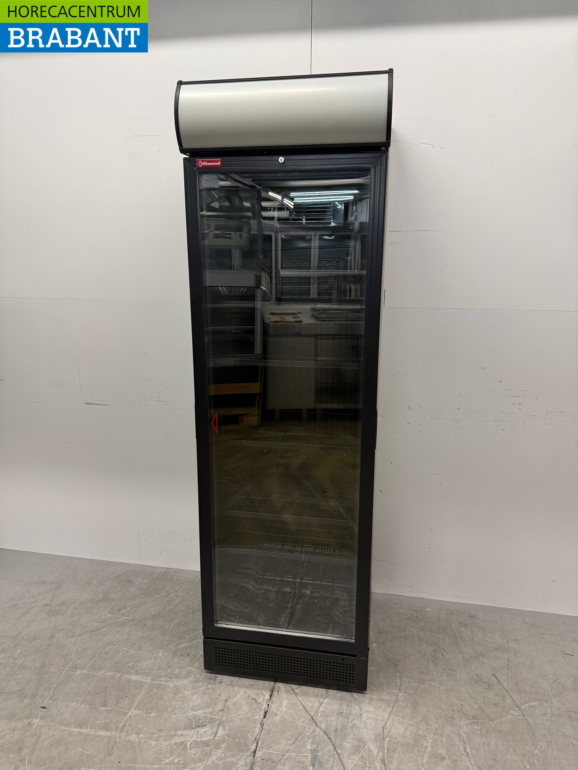 Diamond Glas-Kühlschrank 380 Liter 230 V für die Gastronomie