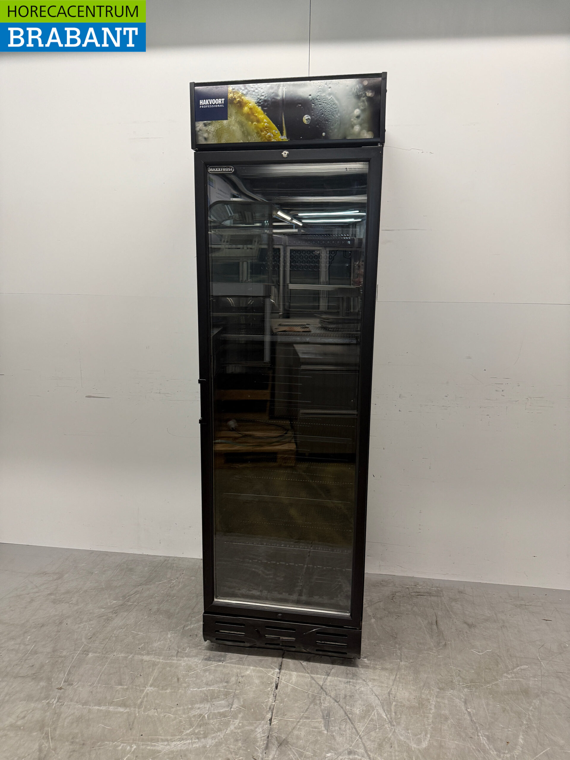 Maxxfrost Kühlvitrine mit Glastür, 382 Liter, 230 V, Gastronomie