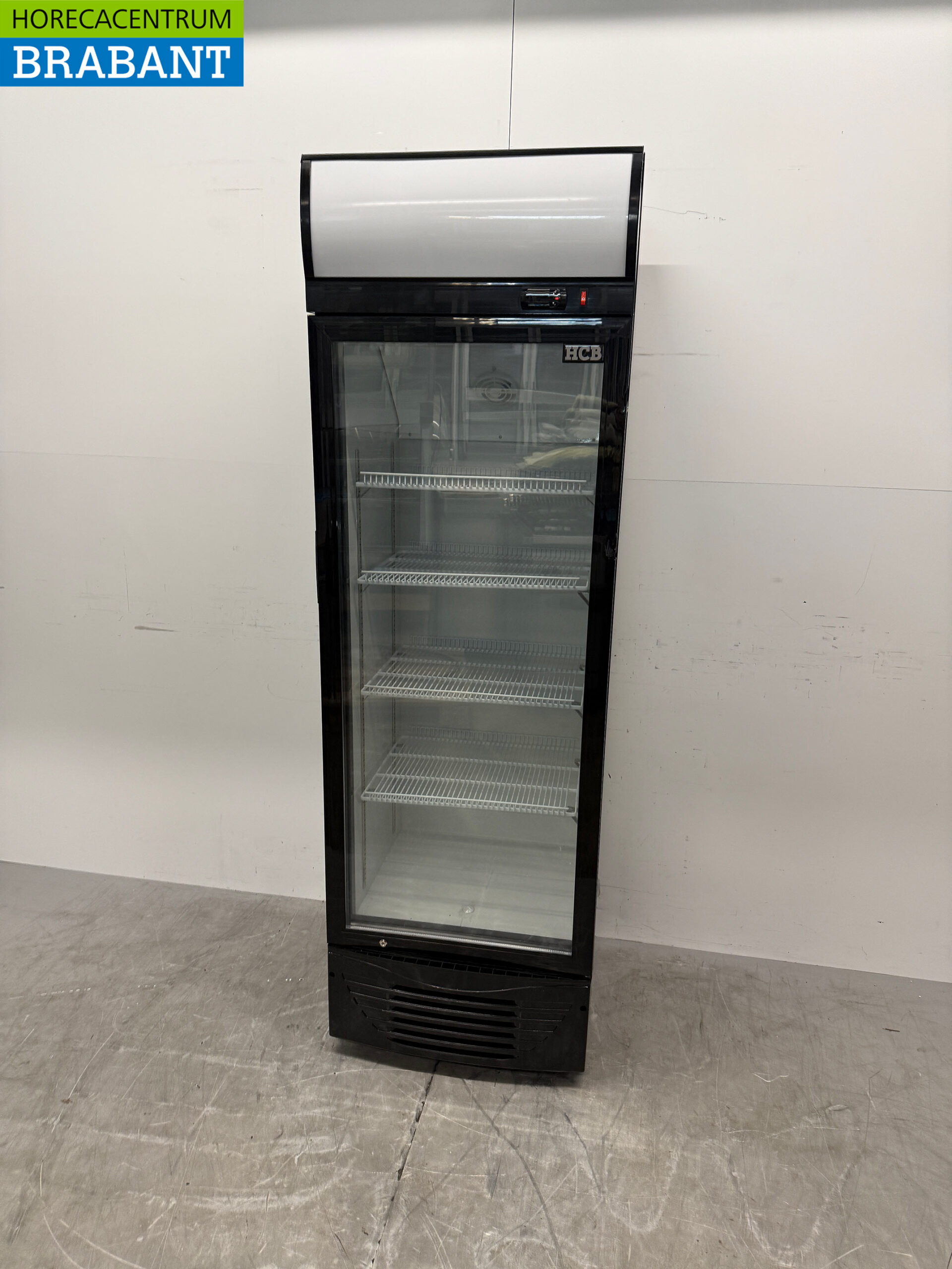 HCB Glastürkühlschrank Getränkekühlschrank 278 Liter 230V Horeca