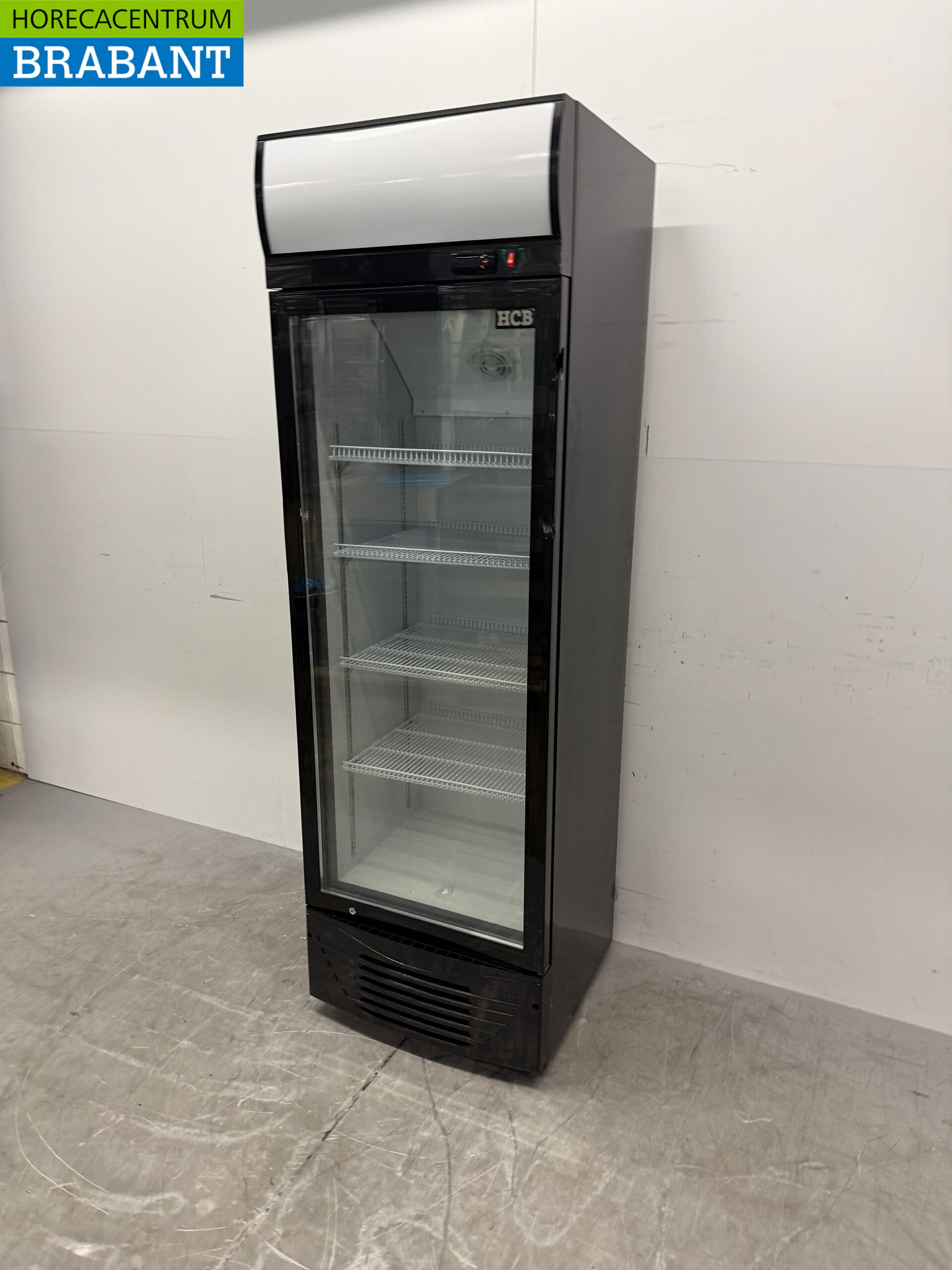 HCB Glastürkühlschrank Getränkekühlschrank 278 Liter 230V Horeca – Bild 2