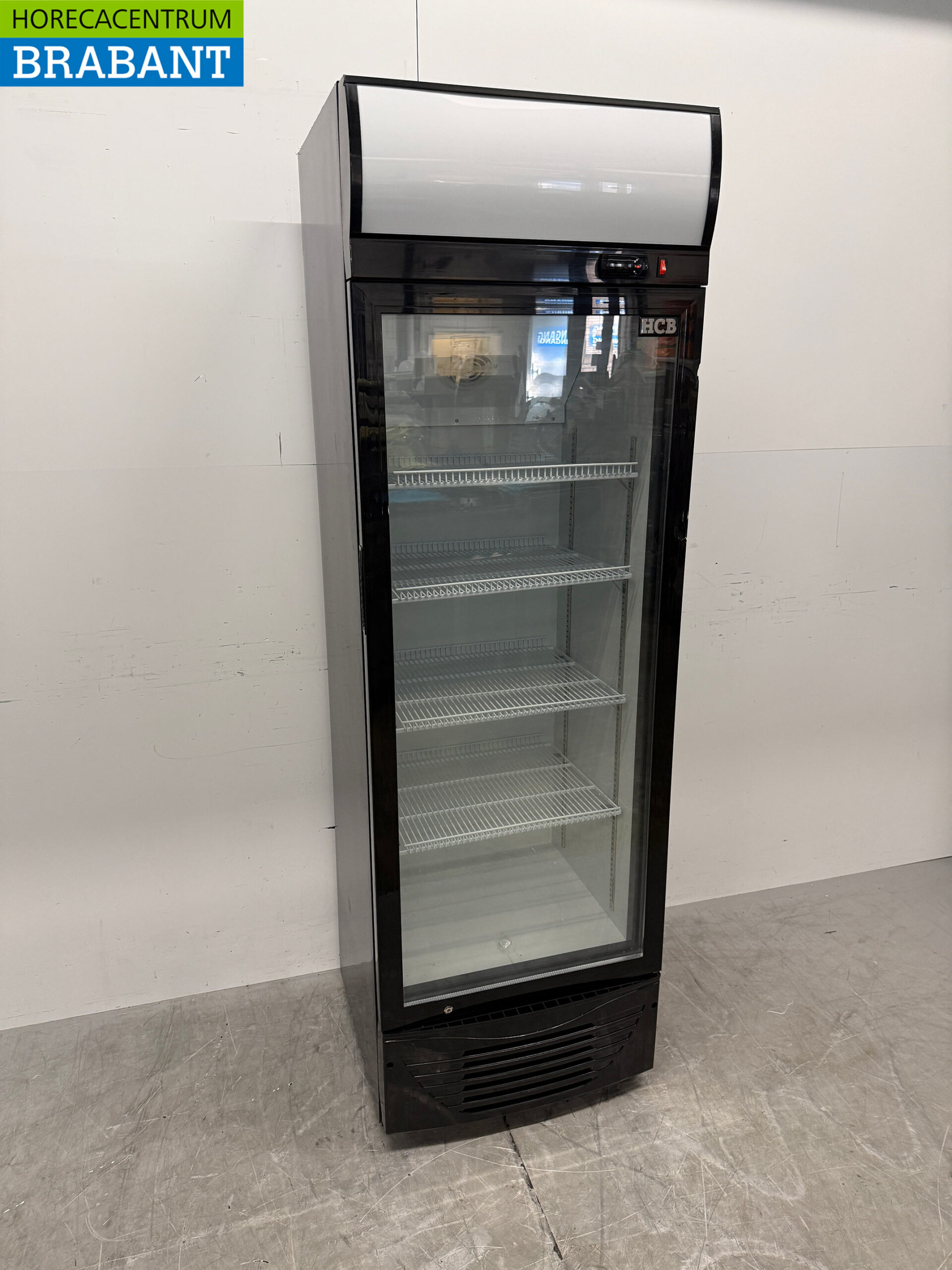 HCB Glastürkühlschrank Getränkekühlschrank 278 Liter 230V Horeca – Bild 3