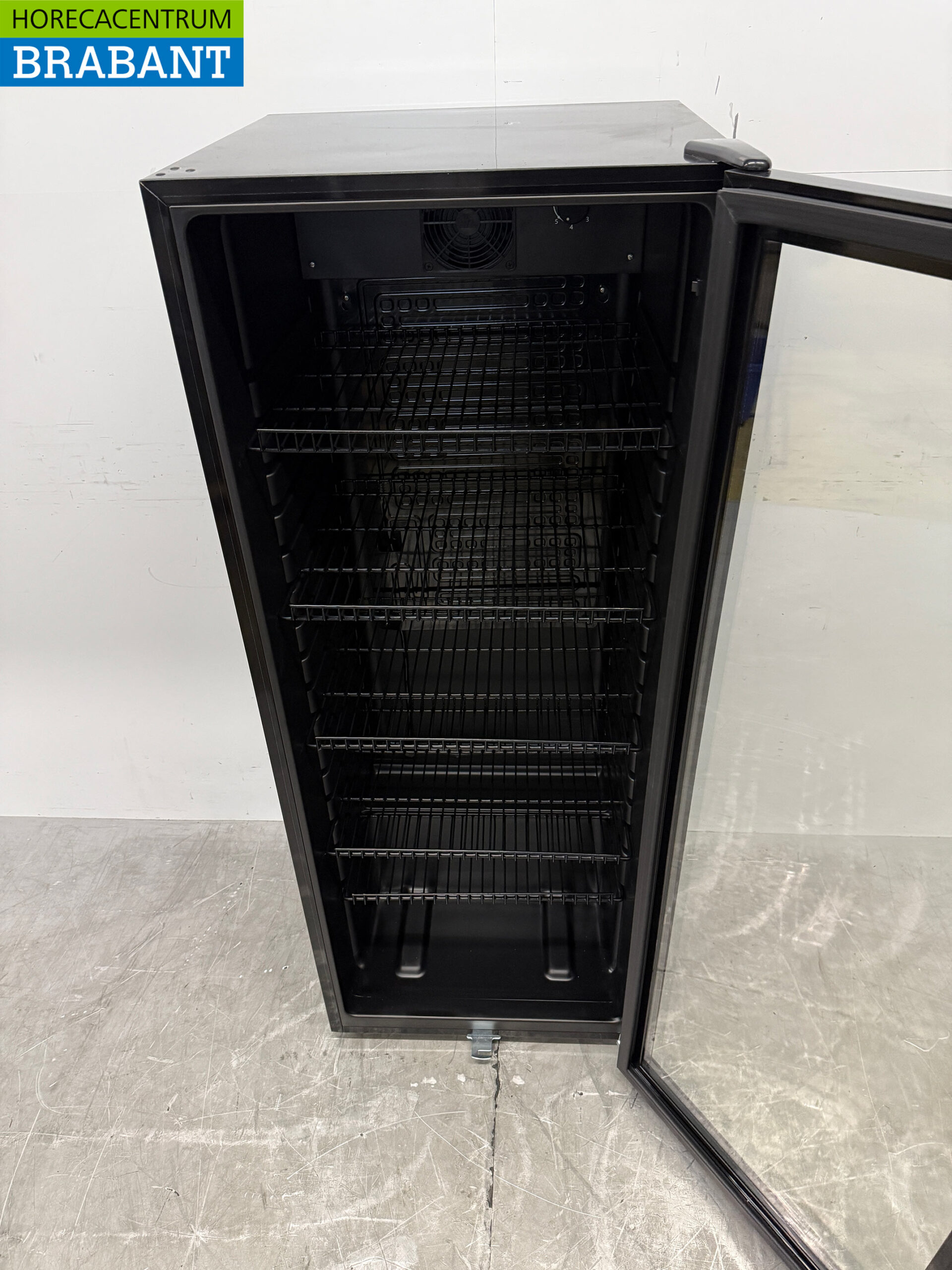 Glastürkühlschrank Getränkekühlschrank Glastür 248 Liter 230V Horeca – Bild 4