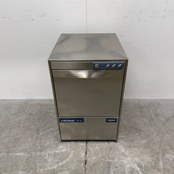 Edelstahl-Gläserspülmaschine Rhima DR40, 230 V, Gastronomie