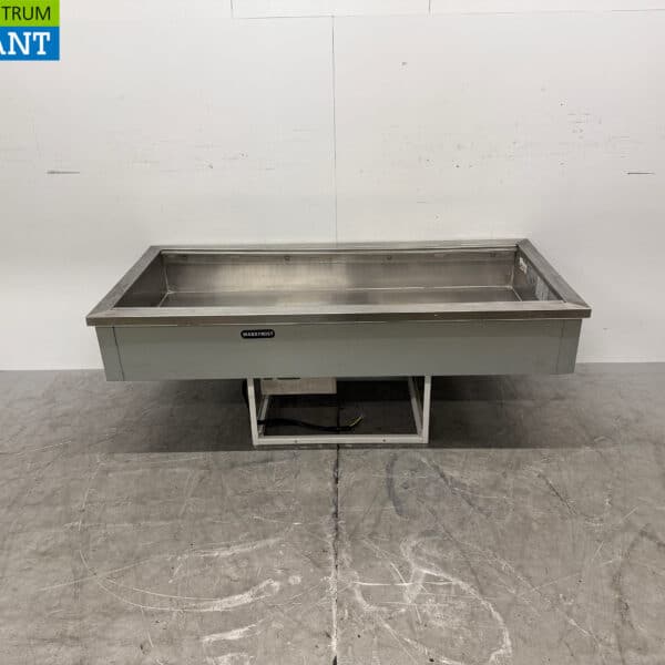 Maxxfrost Edelstahl-Einbau-Wasserbad 4 x 1/1 GN, 230 V, Gastronomie