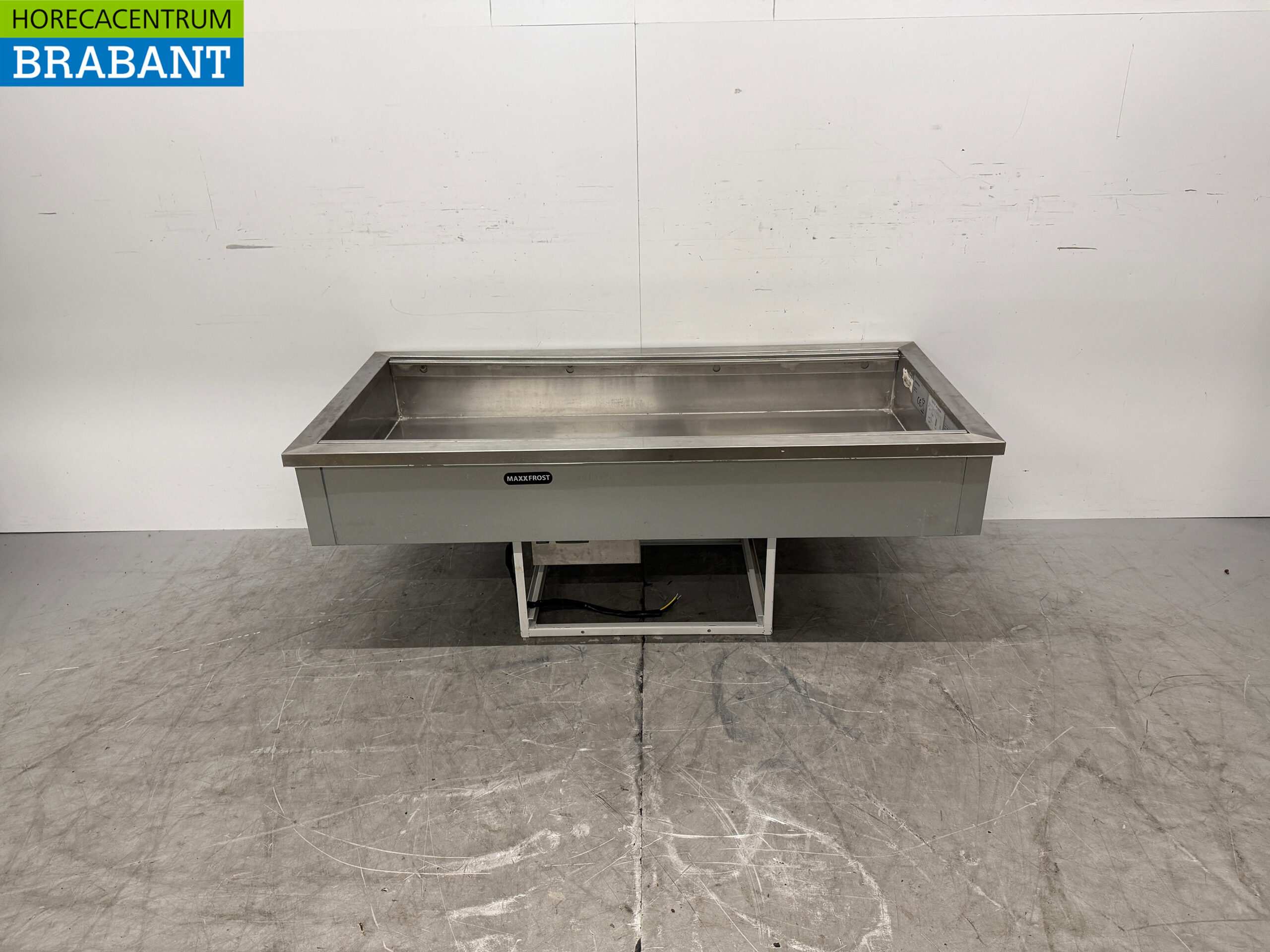 Maxxfrost Edelstahl-Einbau-Wasserbad 4 x 1/1 GN, 230 V, Gastronomie