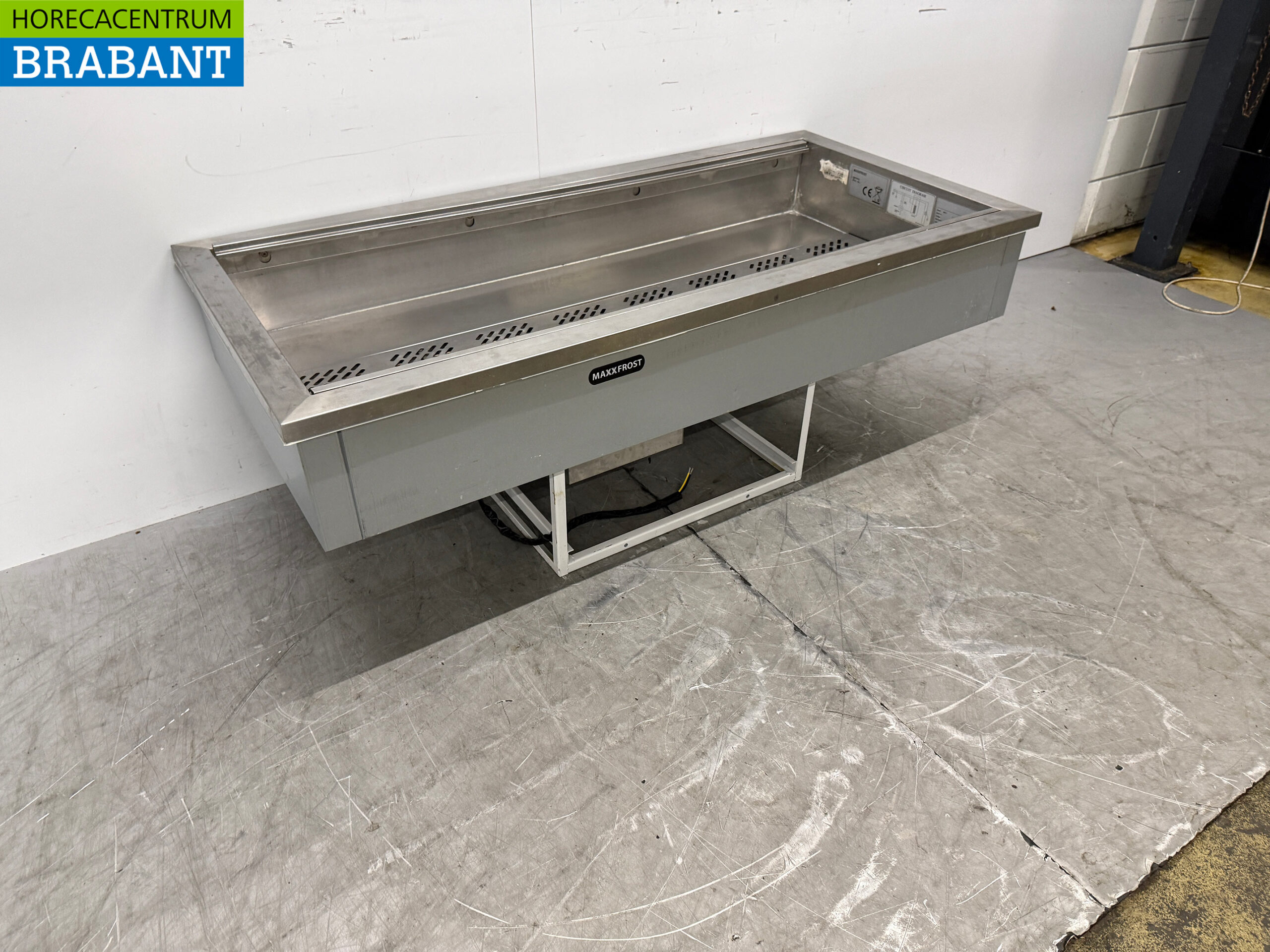 Maxxfrost Edelstahl-Einbau-Wasserbad 4 x 1/1 GN, 230 V, Gastronomie – Bild 3
