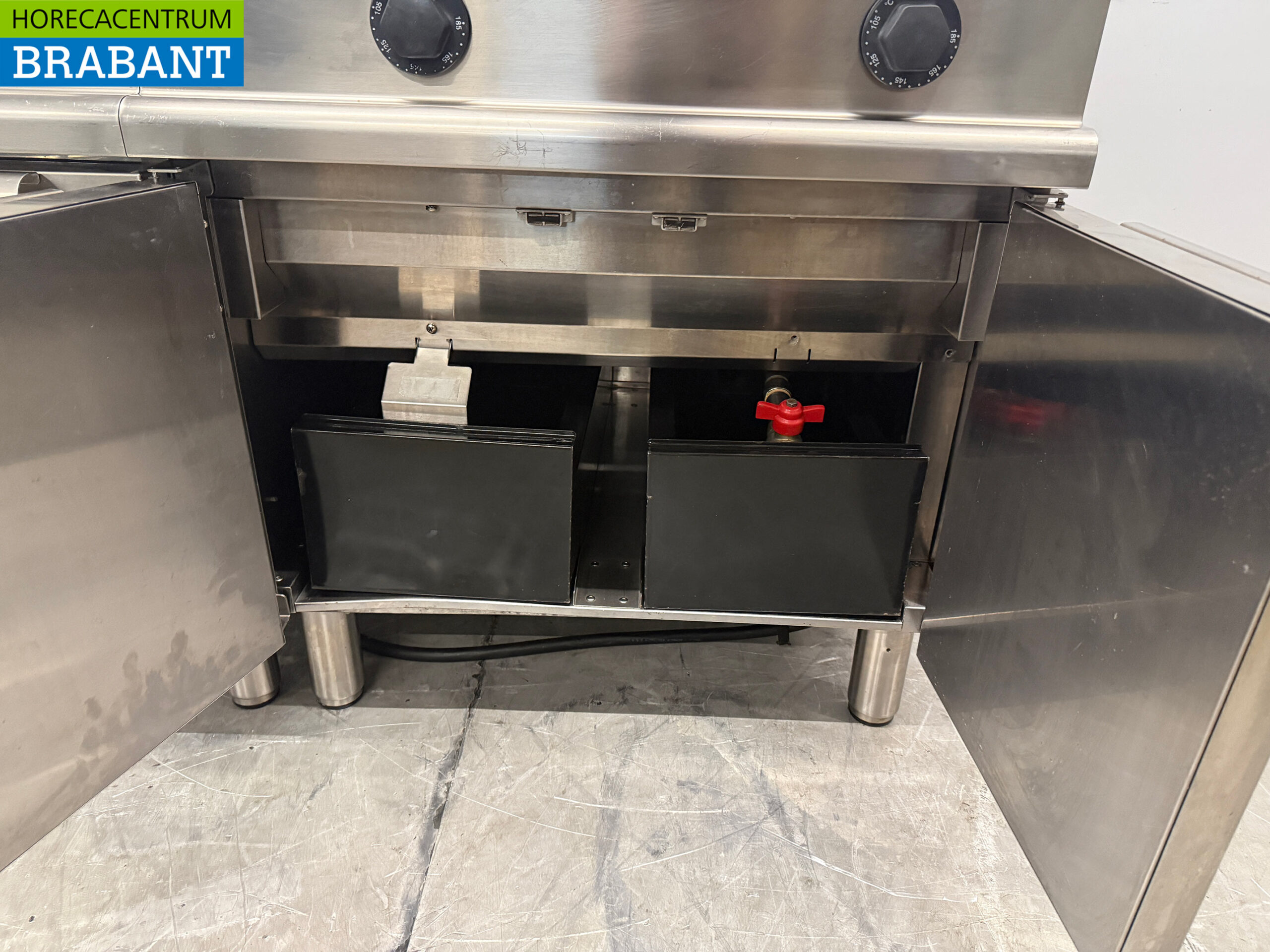 Electrolux Doppelfritteuse aus Edelstahl 2 x 15 Liter 400V Catering – Bild 5
