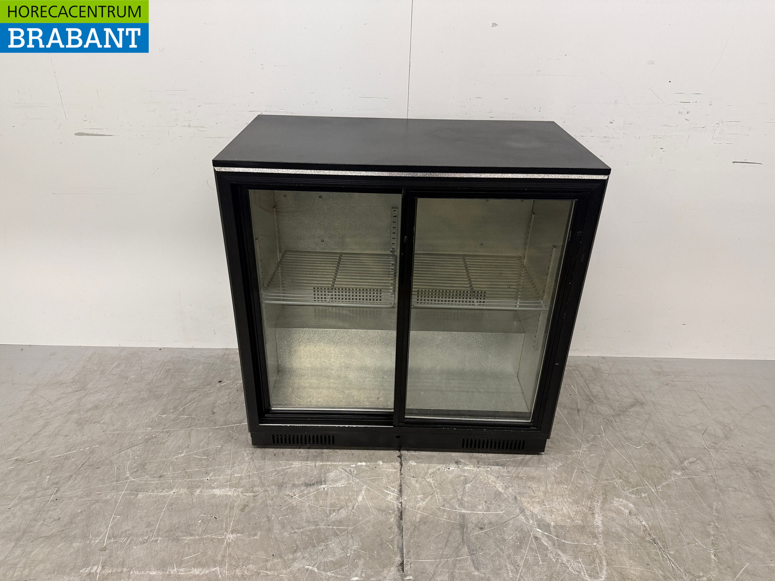 Barkühlschrank mit 2 Glastüren, 90,5 cm, 230 V, Gastronomie