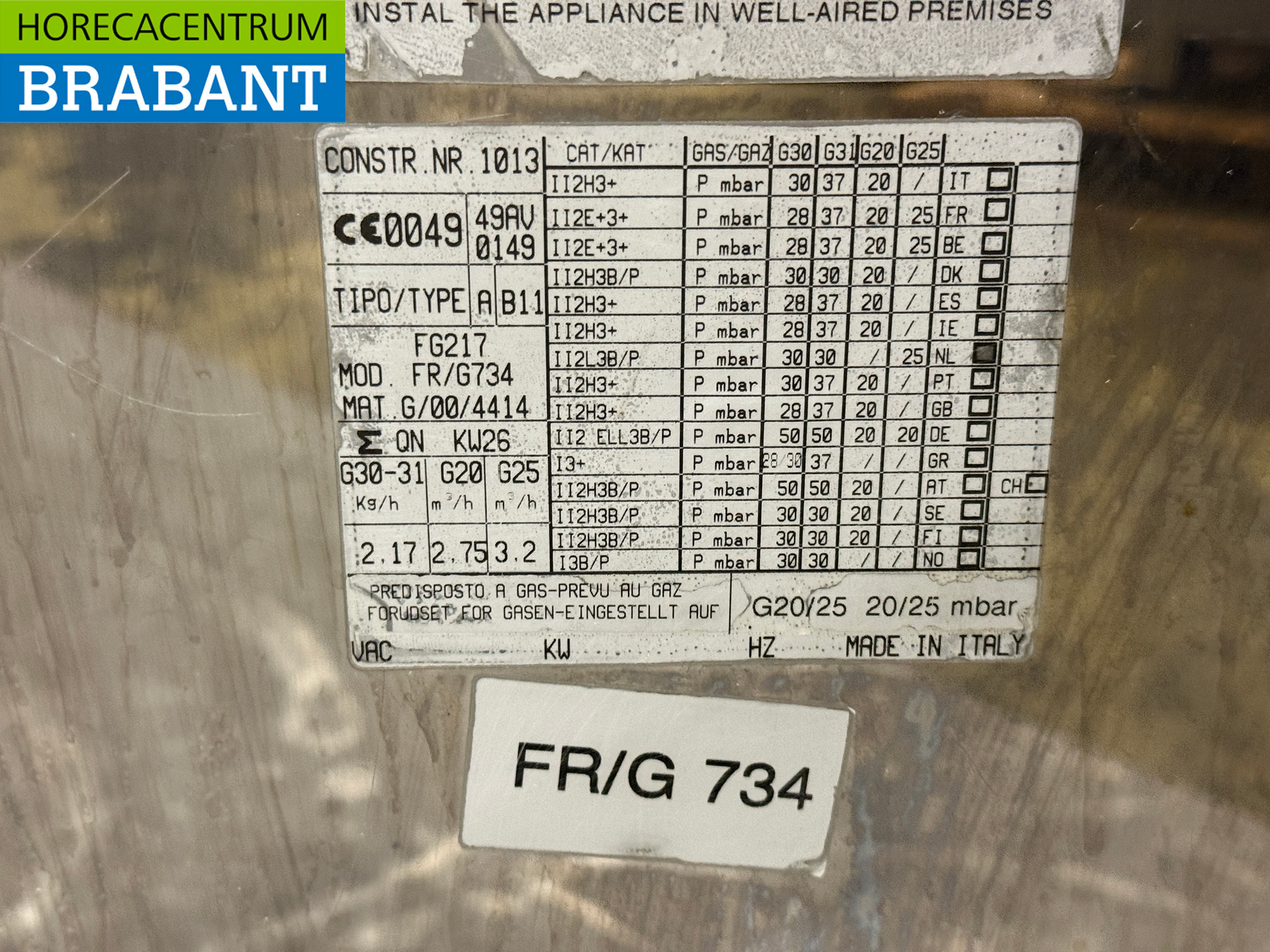 Elite Doppel-Fritteuse aus Edelstahl 2 x 15 Liter GAS Catering – Bild 6